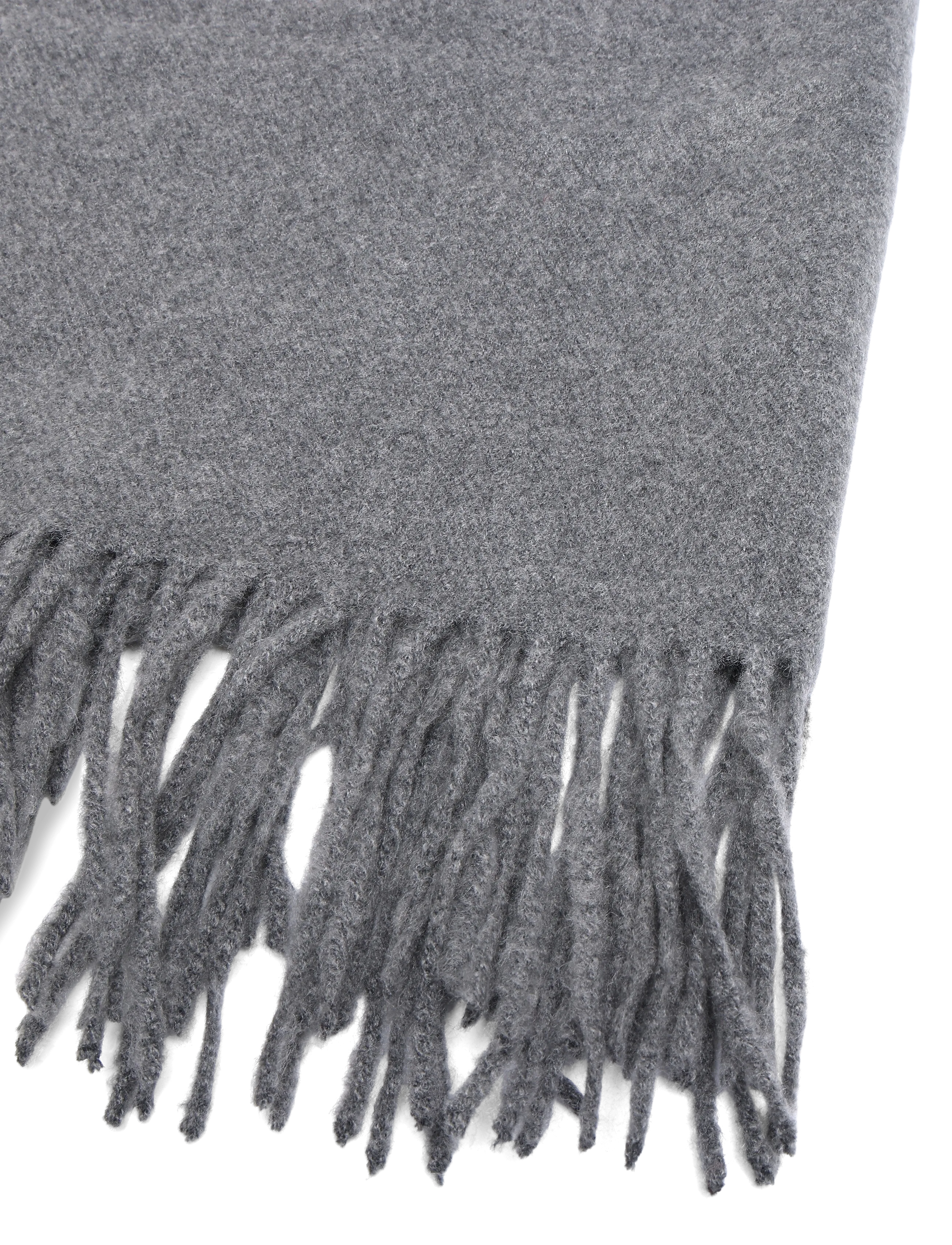 Fransa - FRPASMIRA SC 1 - winter scarves - gray pinstripe melange - 2