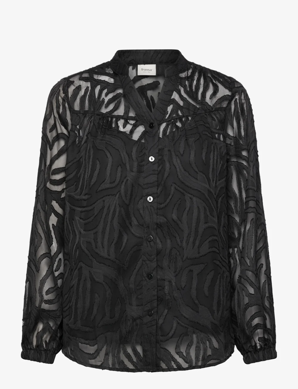 Fransa - FRHAZYS SH 1 - pikkade varrukatega pluusid - black - 0