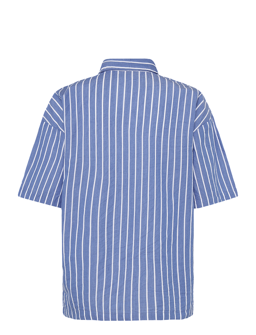 Fransa - FRBONNIE SH 1 - kortärmade skjortor - blue art - 2
