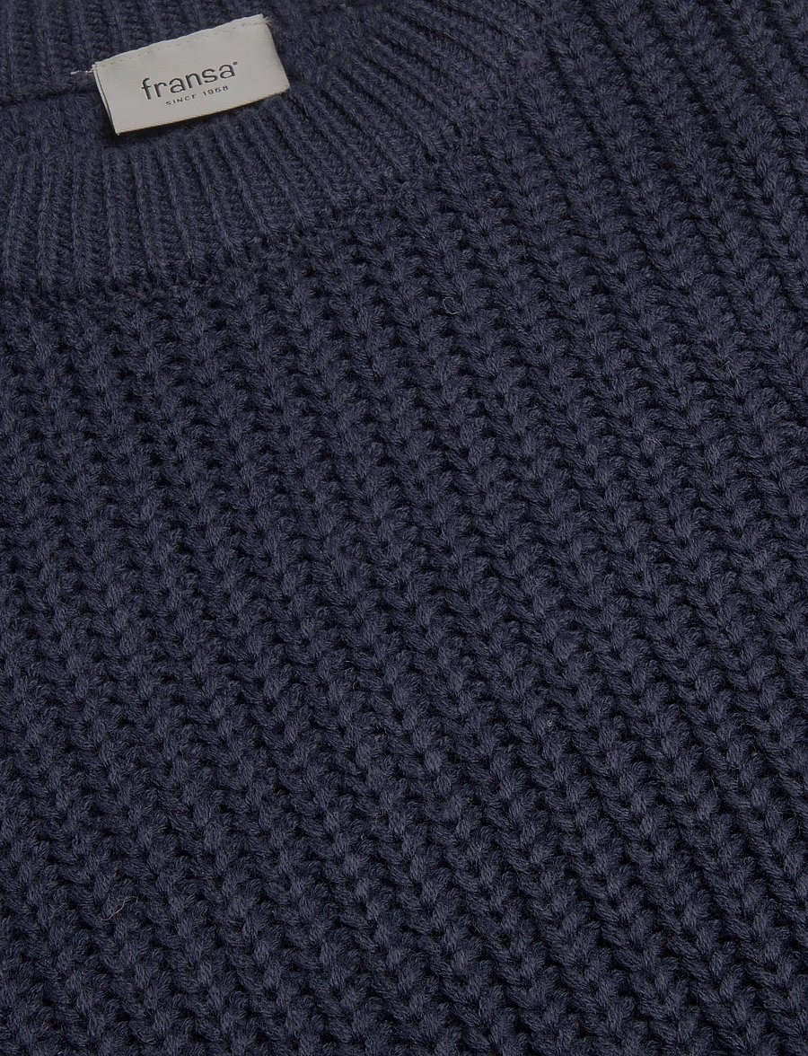 Fransa - FRKAMIA PU 1 - jumpers - navy blazer - 2