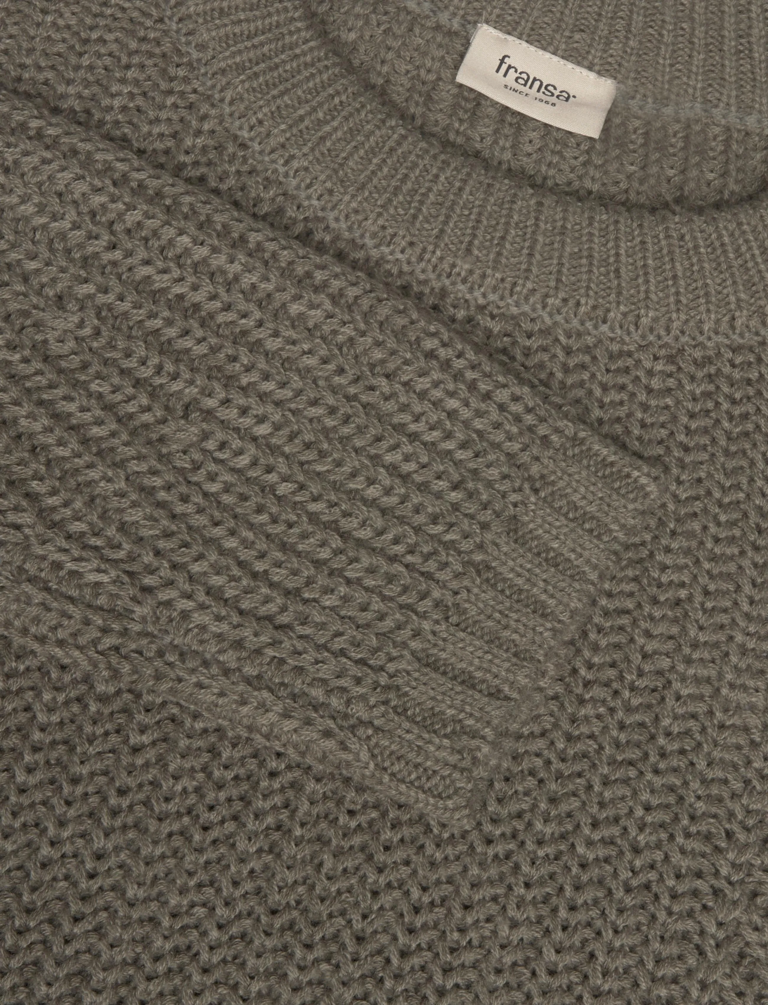 Fransa - FRKAMIA PU 1 - jumpers - smokey olive - 2