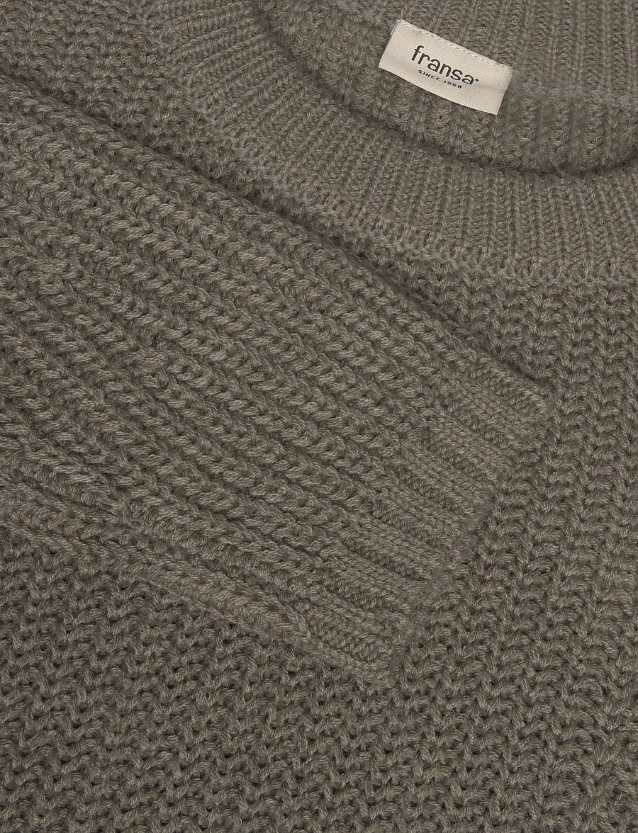 Fransa - FRKAMIA PU 1 - jumpers - smokey olive - 2