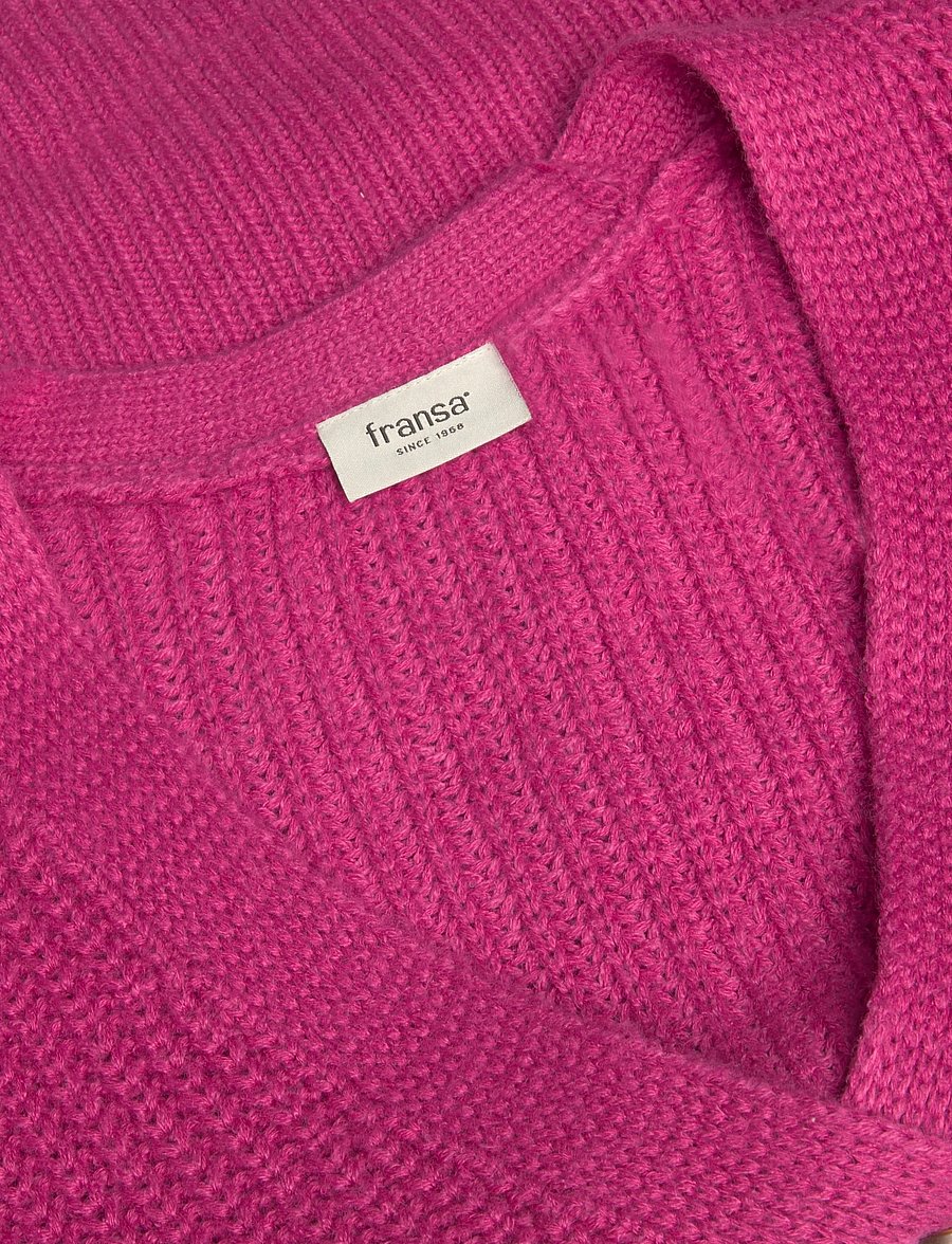 Fransa - FRKAMIA CAR 1 - cardigans - very berry - 2