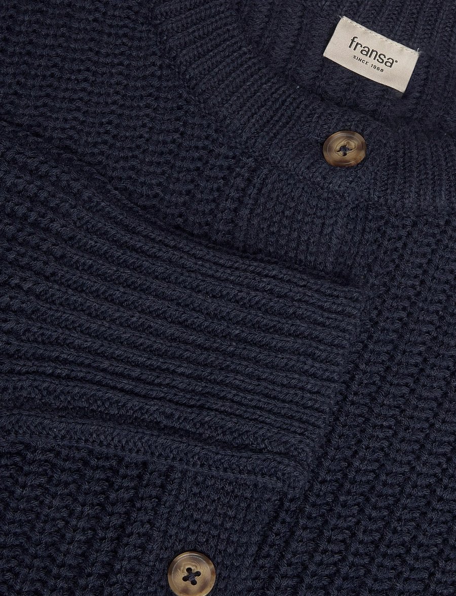 Fransa - FRKAMIA CAR 2 - cardigans - navy blazer - 2