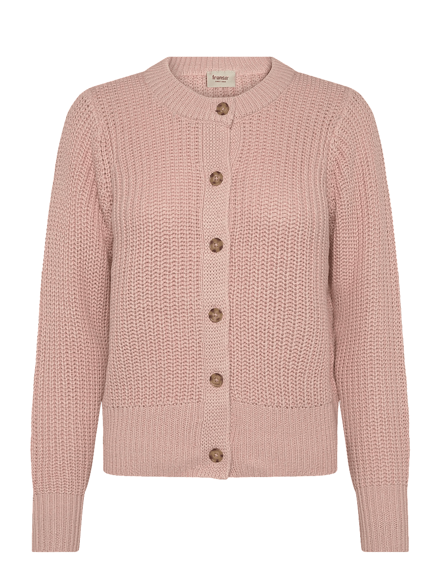 Fransa - FRKAMIA CAR 2 - cardigans - rose smoke - 0