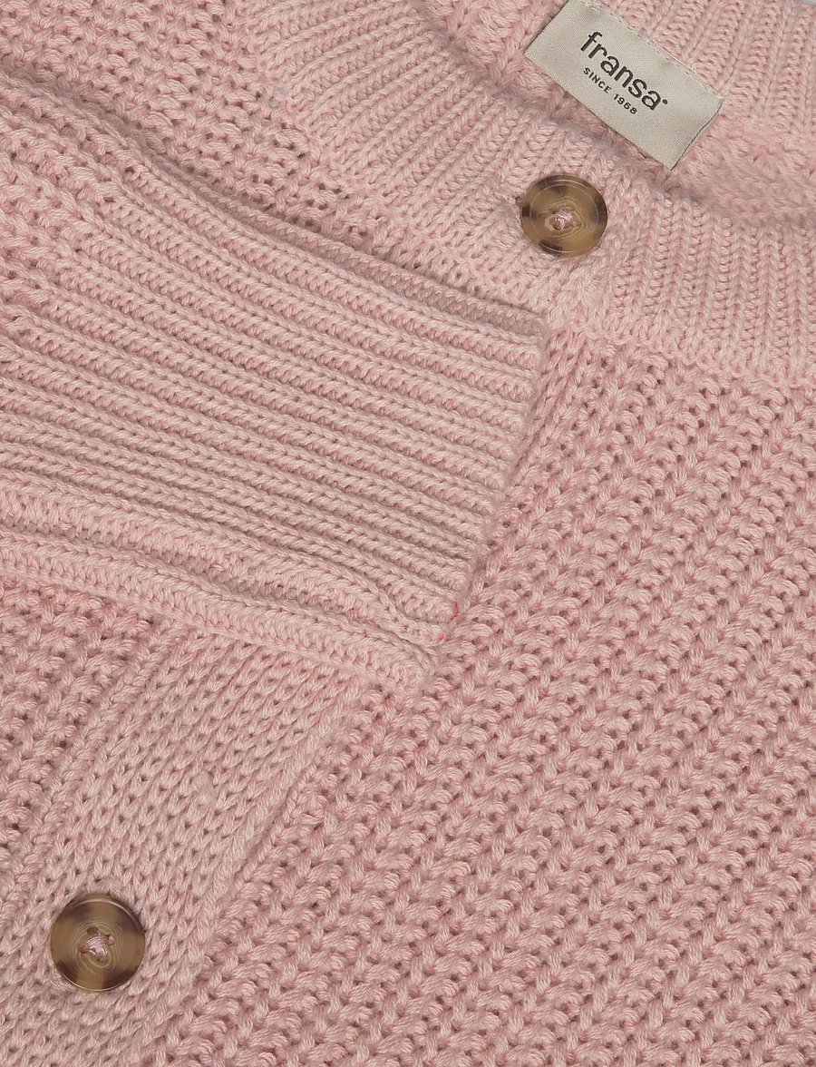 Fransa - FRKAMIA CAR 2 - cardigans - rose smoke - 2