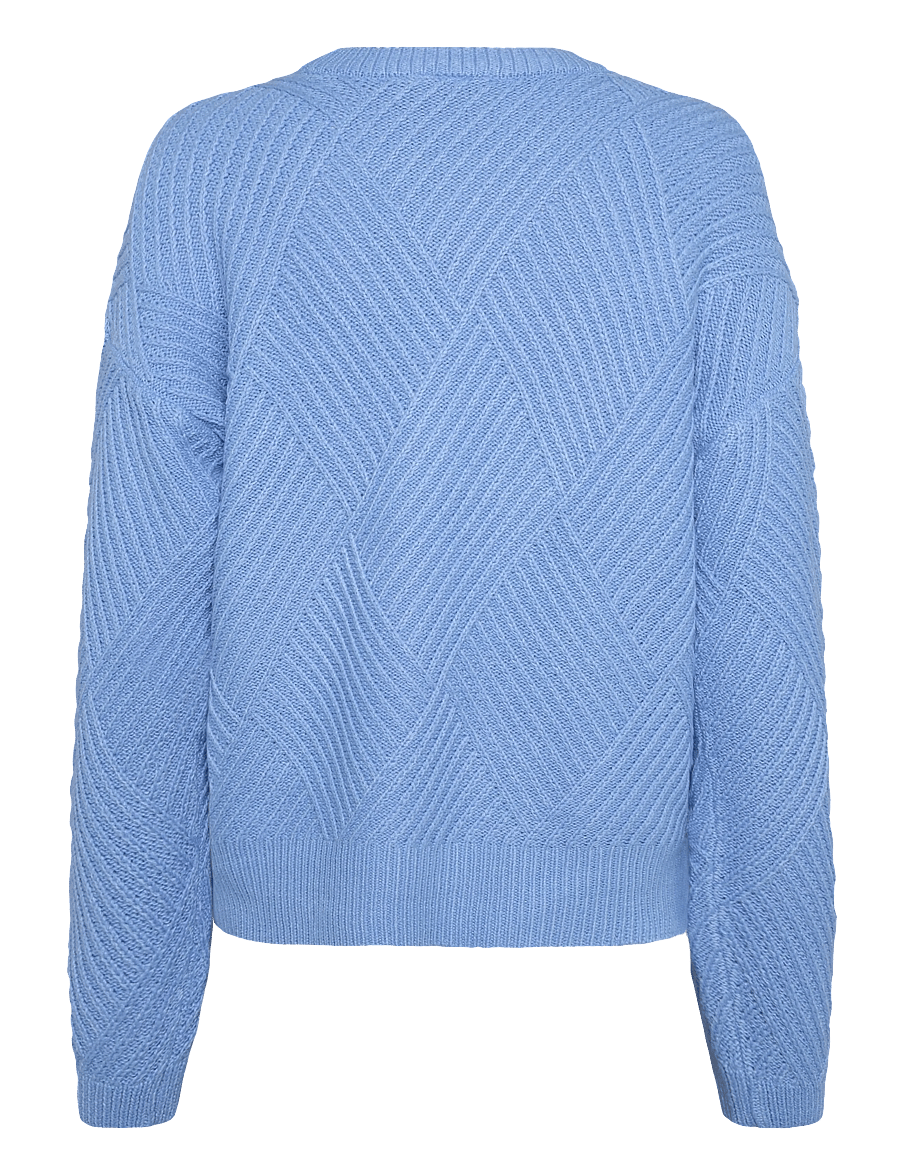 Fransa - FRKALIKKA PU 1 - jumpers - della robbia blue mix - 1