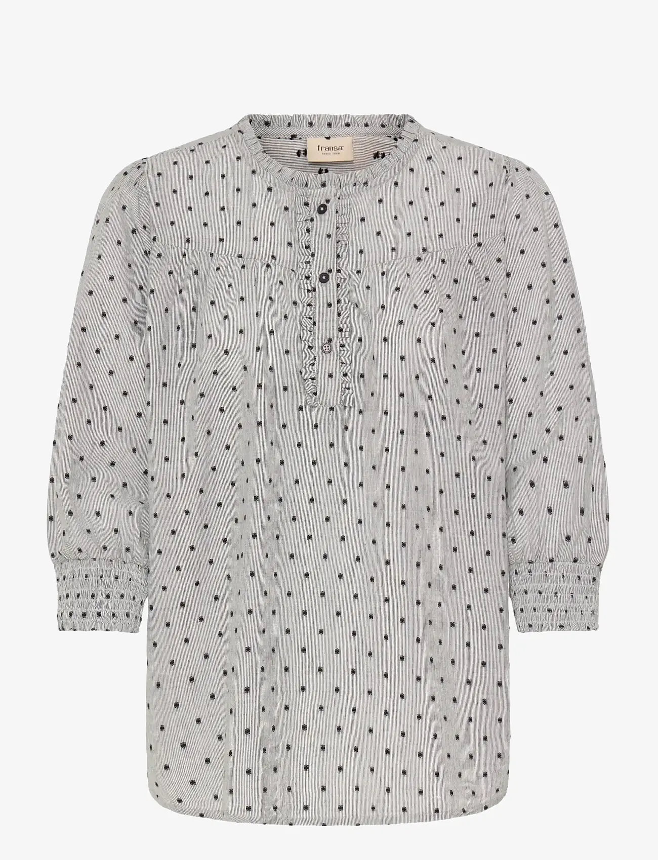 Fransa - FRALEXI BL 1 - langærmede bluser - black mix - 1