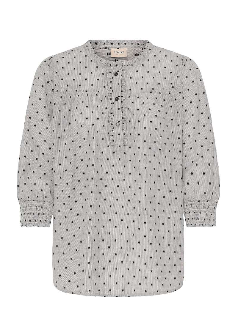 Fransa - FRALEXI BL 1 - langærmede bluser - black mix - 1