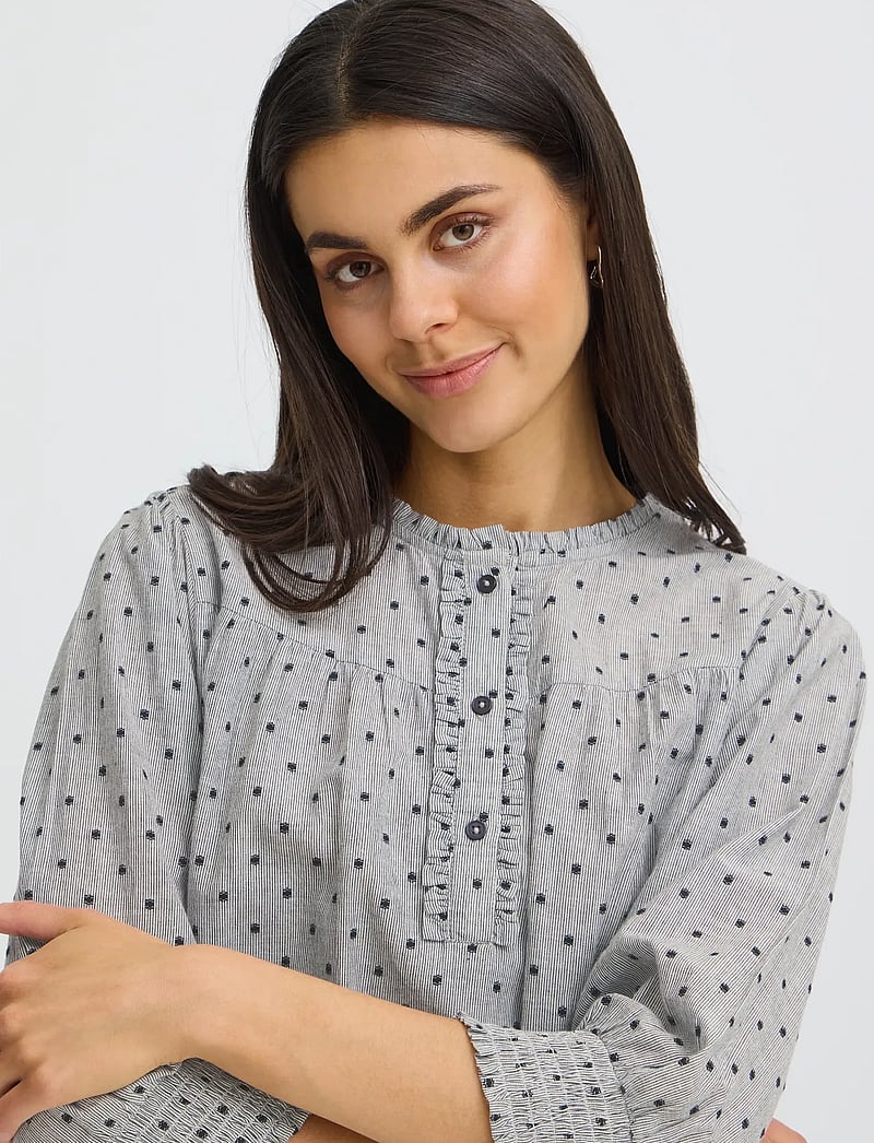 Fransa - FRALEXI BL 1 - langærmede bluser - black mix - 5