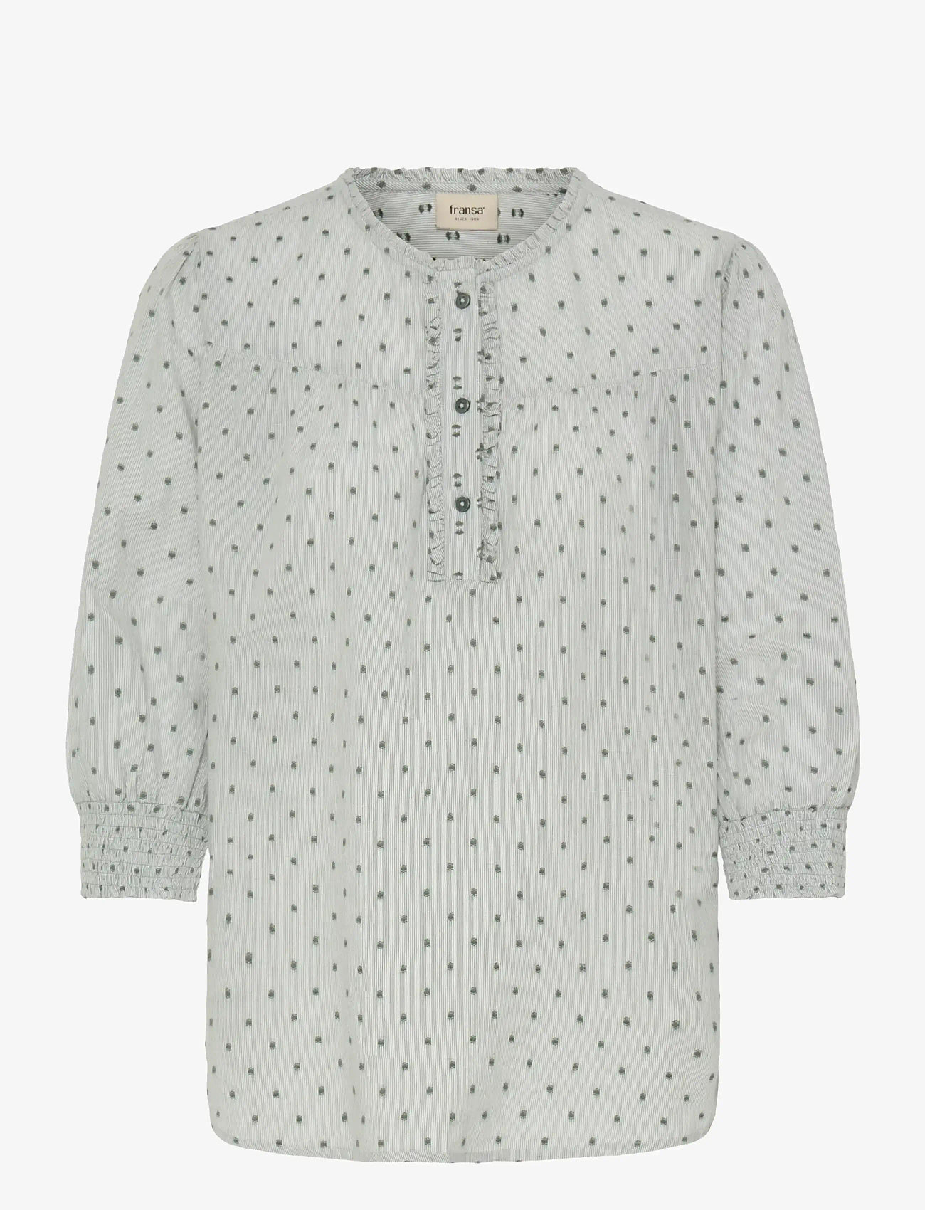 Fransa - FRALEXI BL 1 - pikkade varrukatega pluusid - dusty olive mix - 1