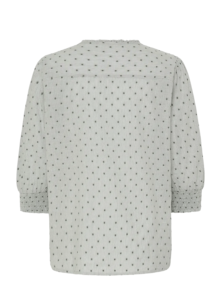 Fransa - FRALEXI BL 1 - long sleeved blouses - dusty olive mix - 2