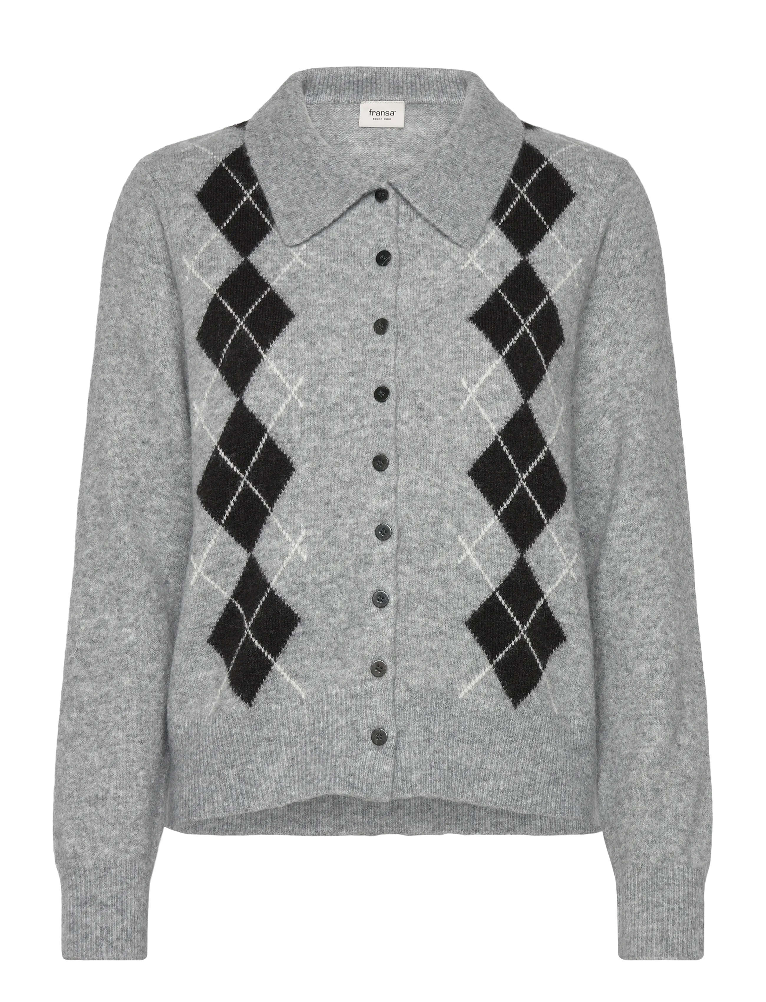 Fransa FRNOEMA CAR 1 - Fransa - LIGHT GREY MELANGE / grey