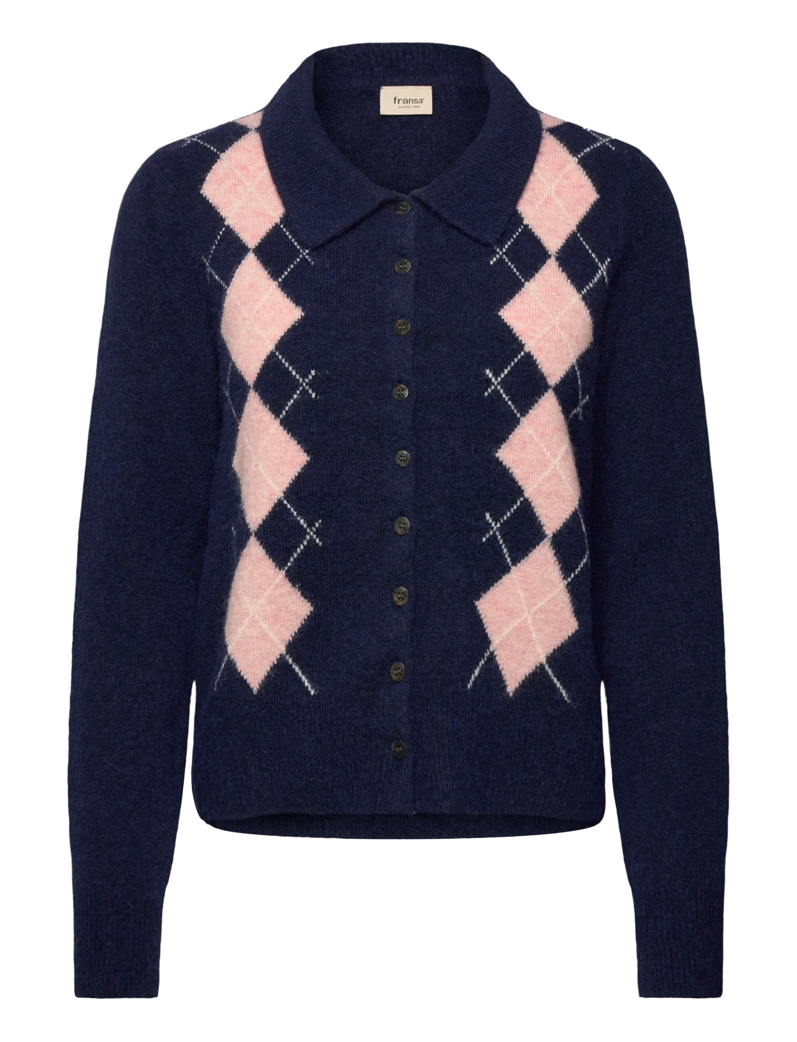 Fransa FRNOEMA CAR 1 - Cardigans - NIGHT SKY MELANGE / navy