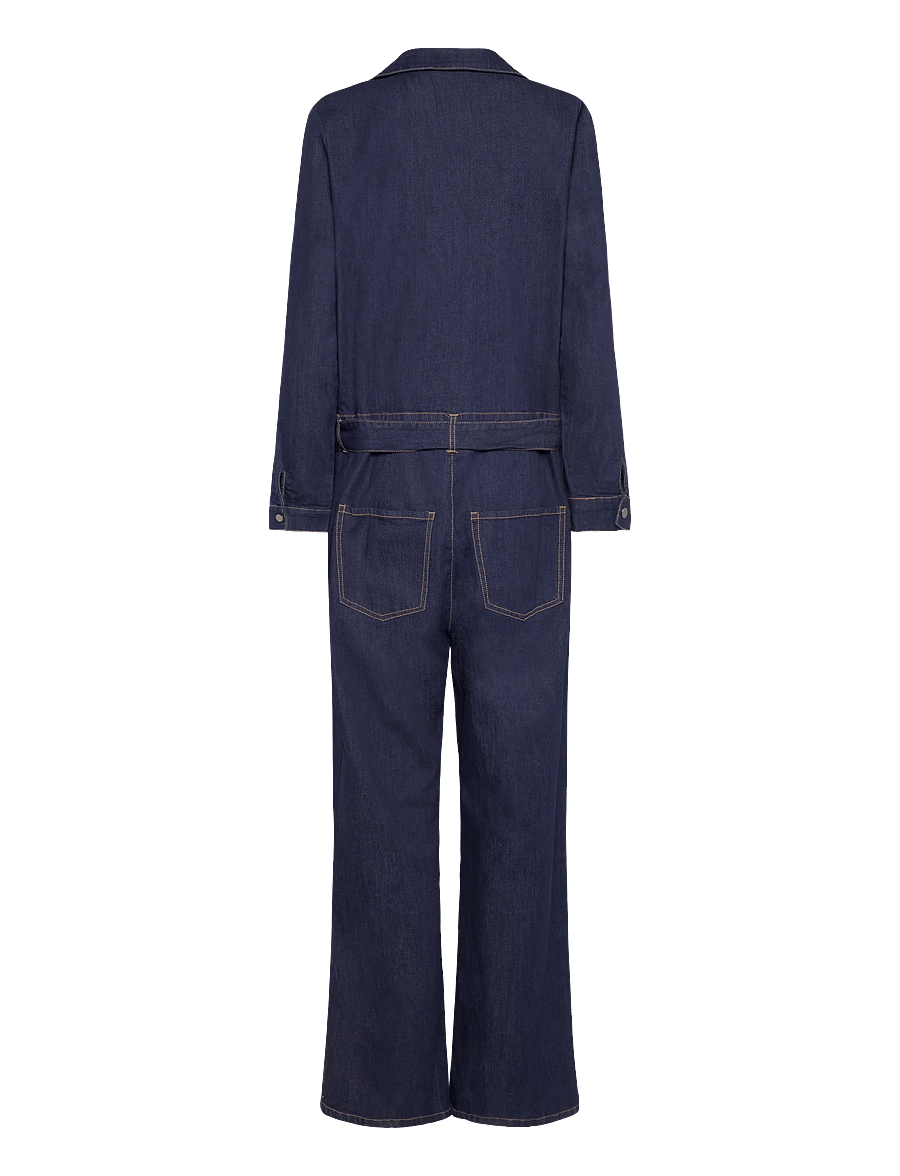 Fransa - FRCHICAGO JU 1 - buksedragter - unwashed blue denim - 1