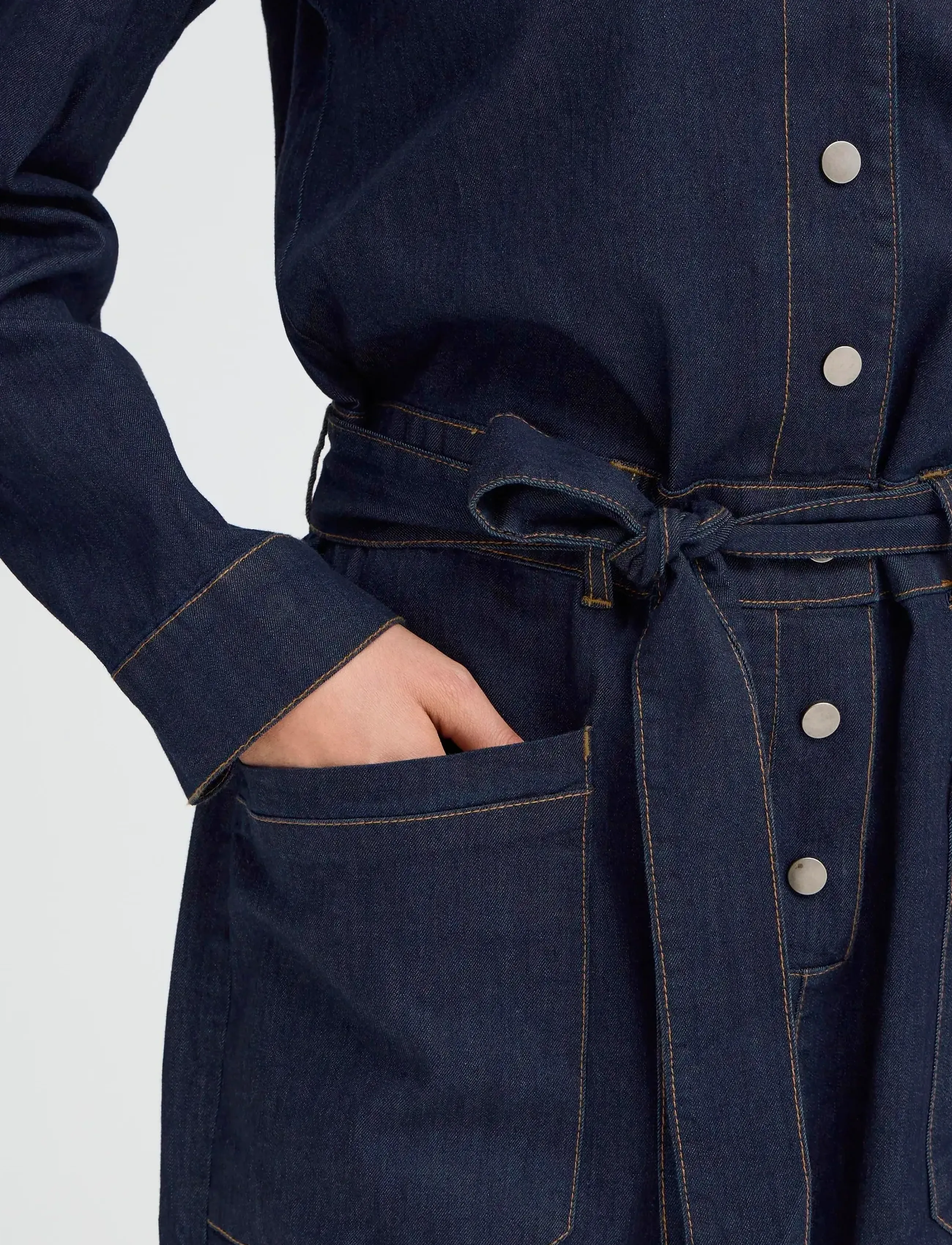 Fransa FRCHICAGO JU 1 - Riided - UNWASHED BLUE DENIM / navy