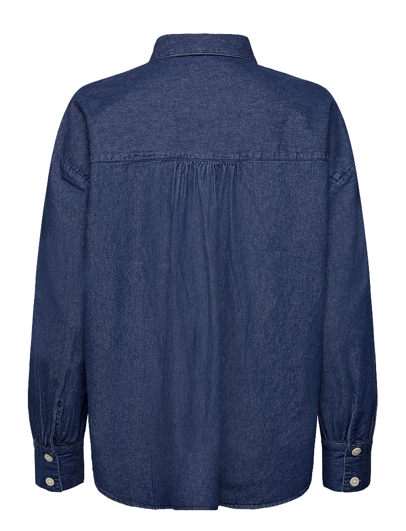 Fransa - FRCALANTHA SH 1 - teksasärgid - mid blue denim - 1