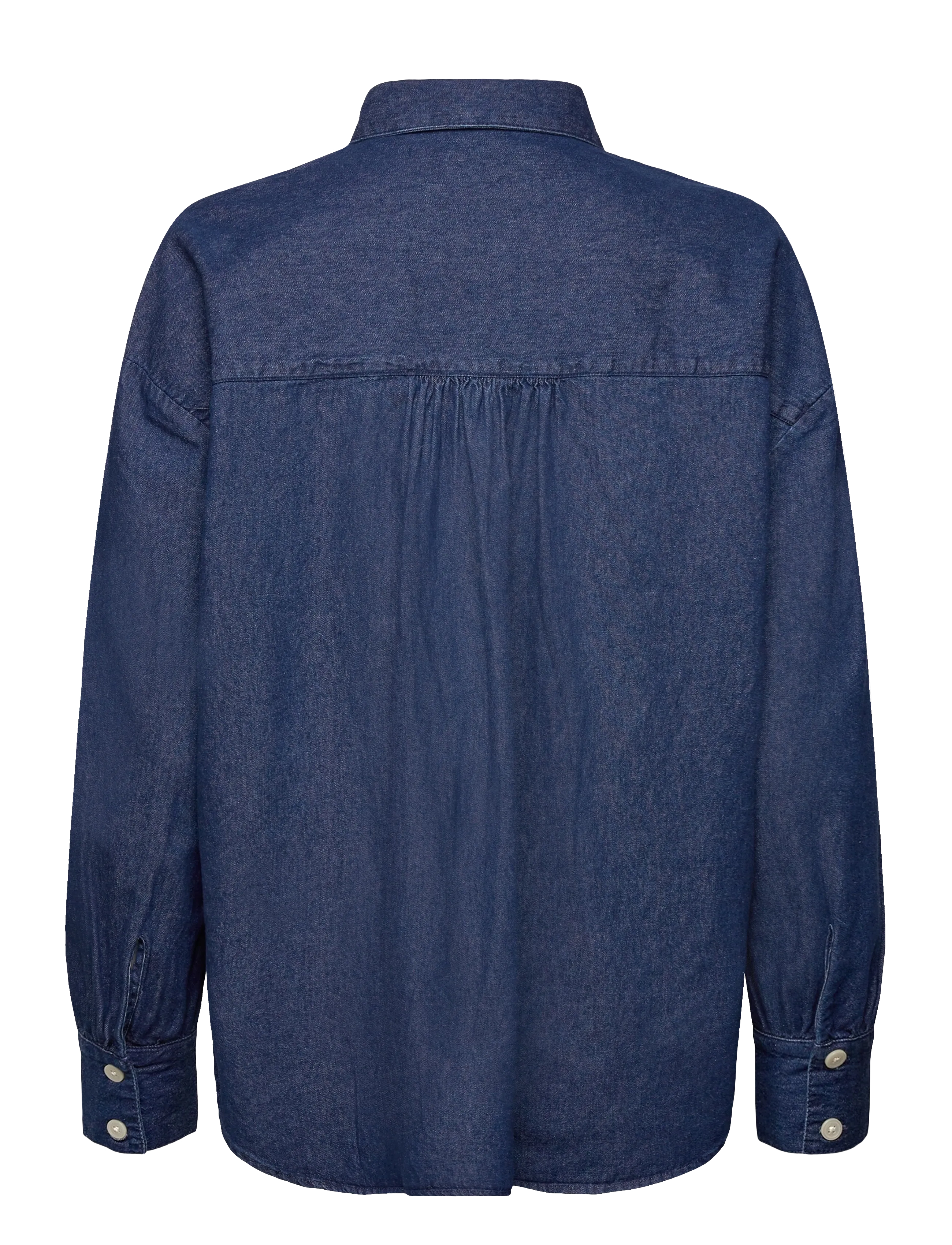 Fransa - FRCALANTHA SH 1 - long-sleeved shirts - mid blue denim - 1