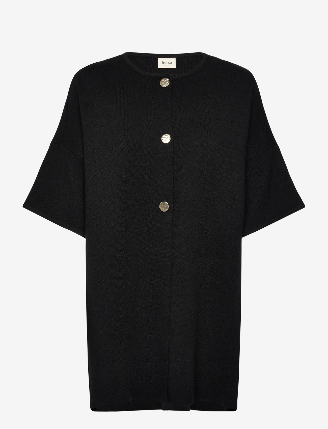 Fransa - FRSALLY CAR 5 - cardigans - meteorite - 1