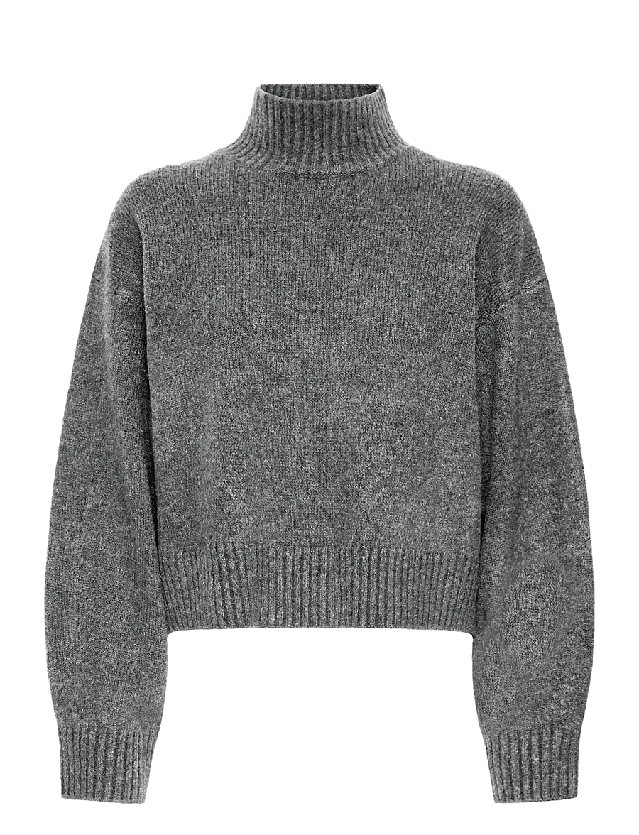 Fransa - FRGIGI PU 1 - pullover - gray pinstripe melange - 1