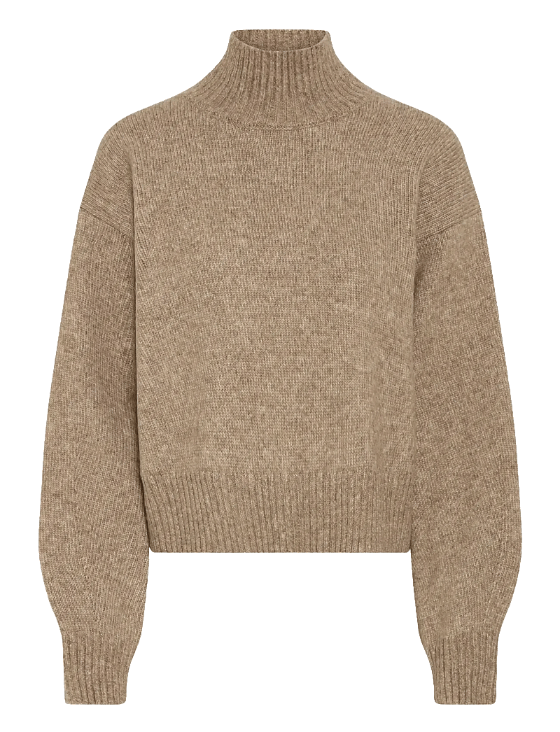 Fransa - FRGIGI PU 1 - stickade tröjor - moon rock melange - 1