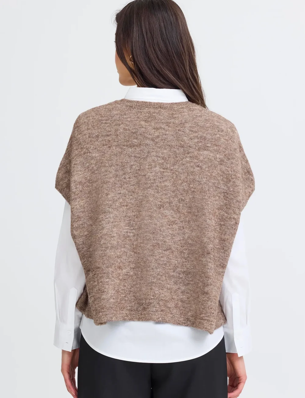 Fransa - FRSANNY CAR 5 - cardigans - cocoa melange - 4