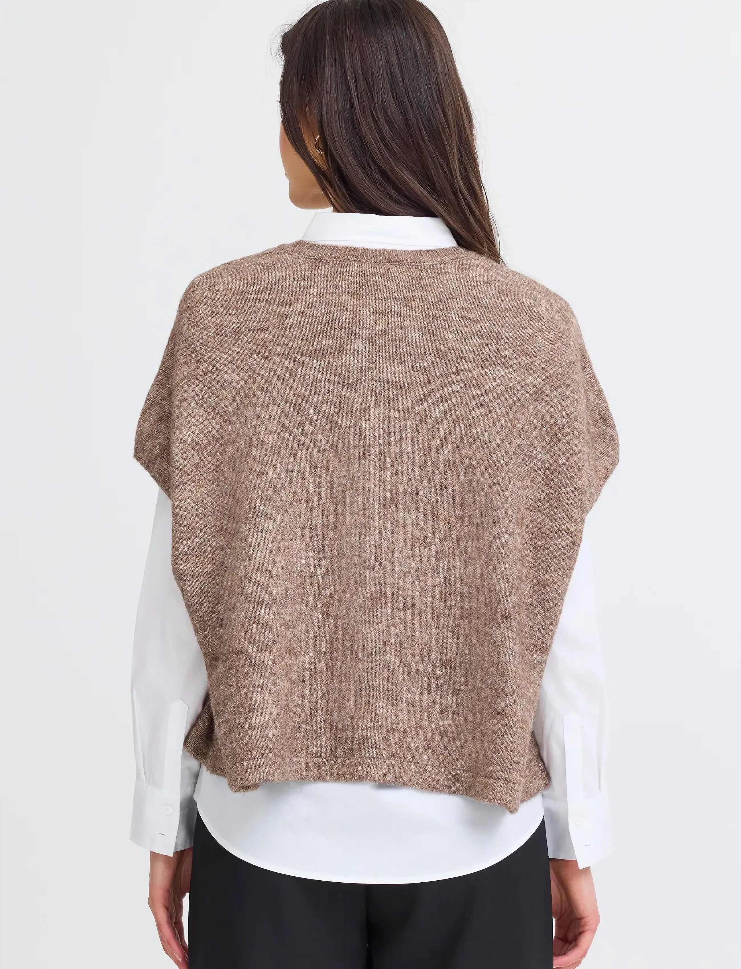 Fransa - FRSANNY CAR 5 - cardigans - cocoa melange - 4