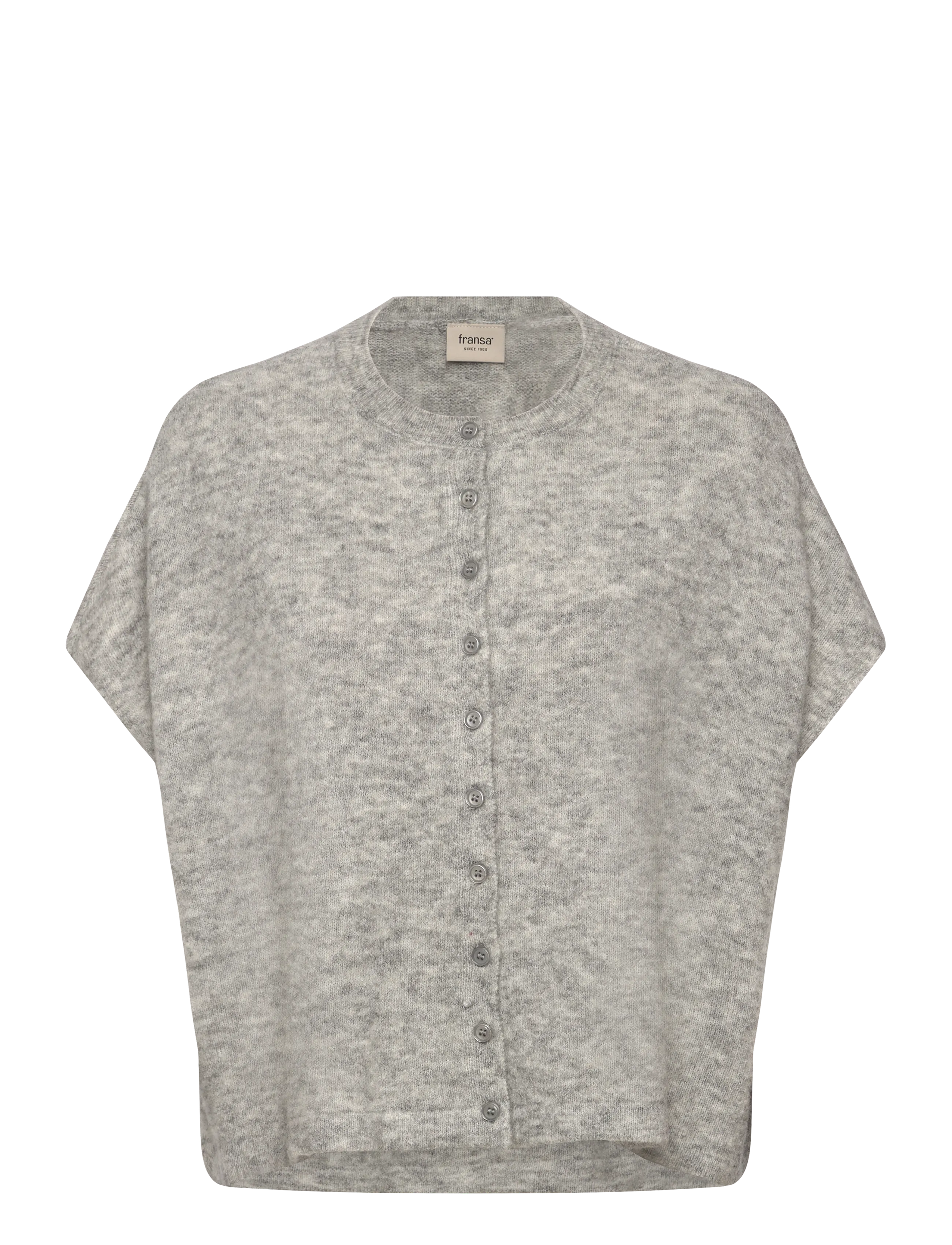 Fransa FRSANNY CAR 5 - Fransa - LIGHT GREY MELANGE / grey