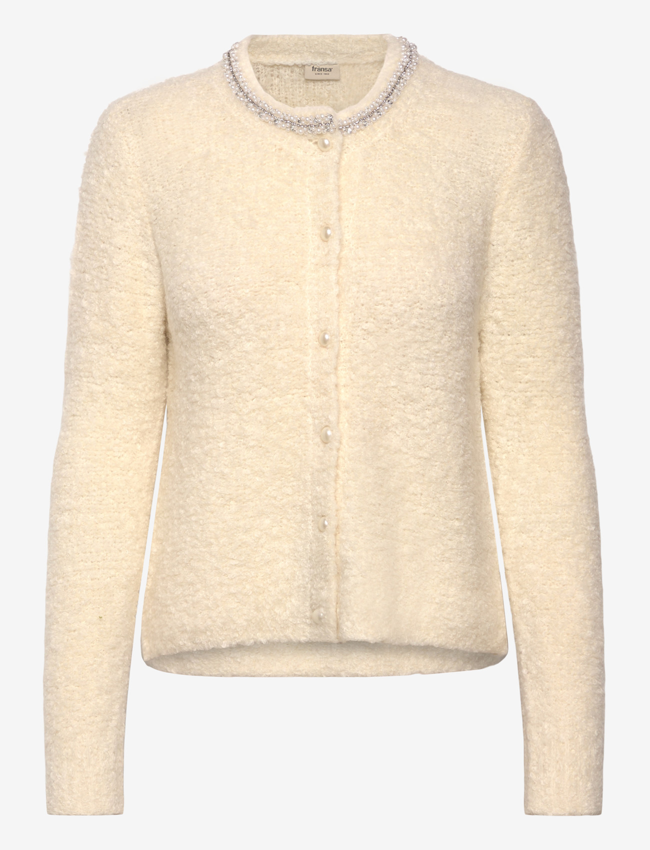 Fransa - FRGEORGIA CAR 1 - cardigans - whisper white - 0