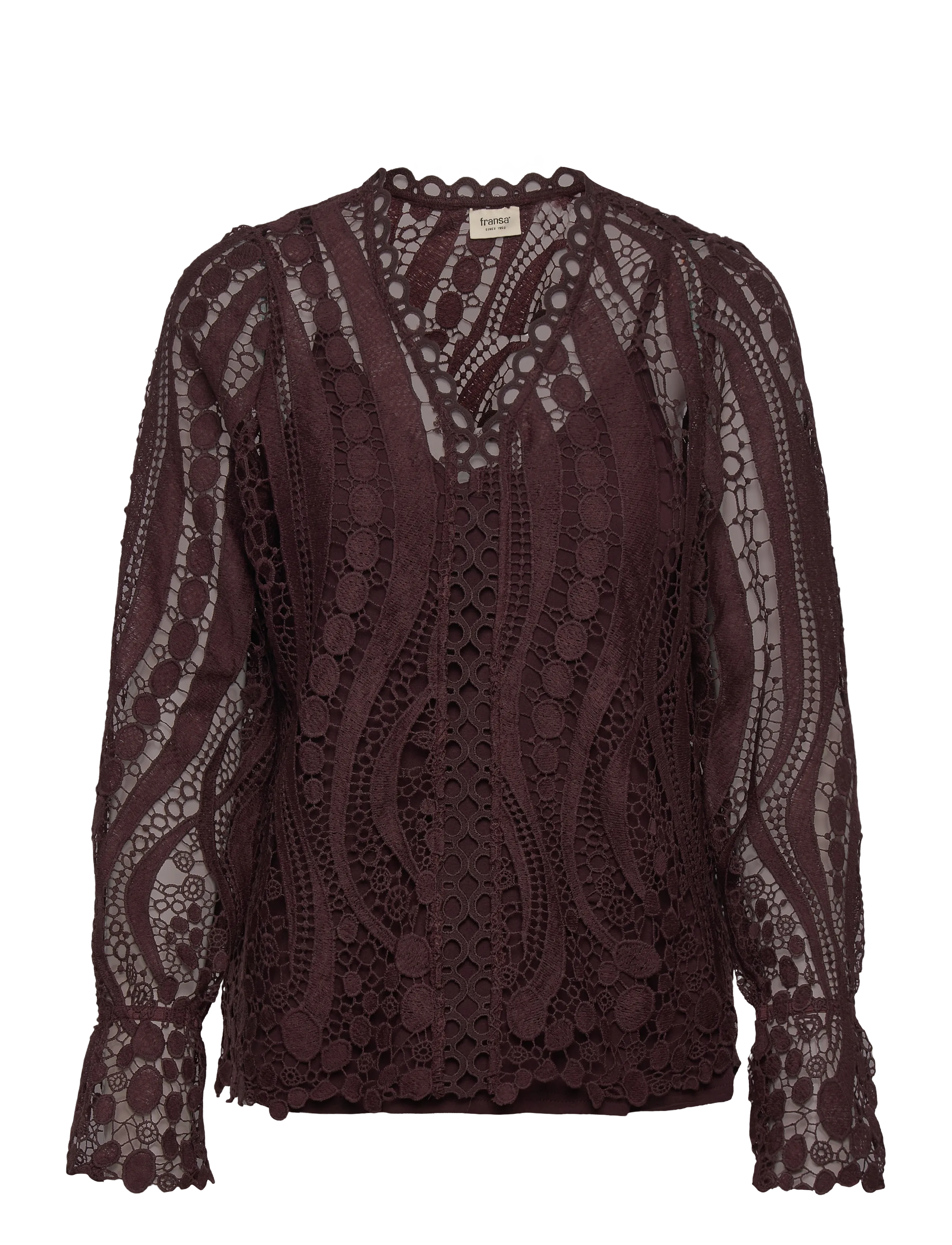 FRANSA Frbelle Bl 2 Burgundy - M - Damen
