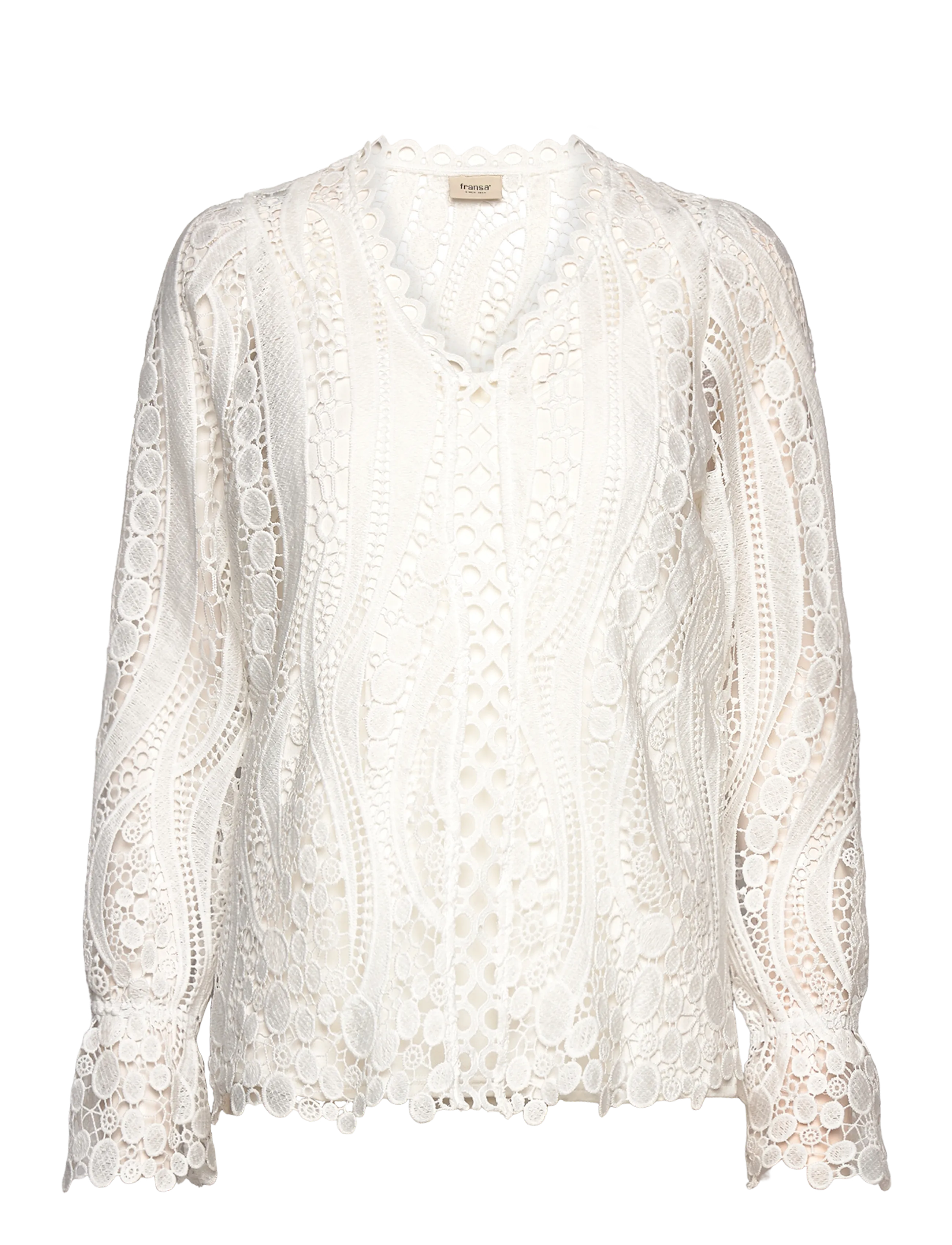 FRANSA Frbelle Bl 2 Weiß - M - Damen