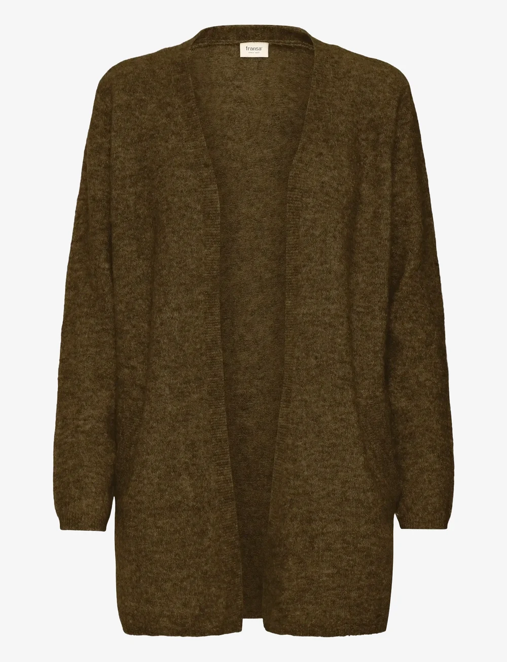 Fransa - FRSANNY CAR 7 - cardigans - dusty olive melange - 1