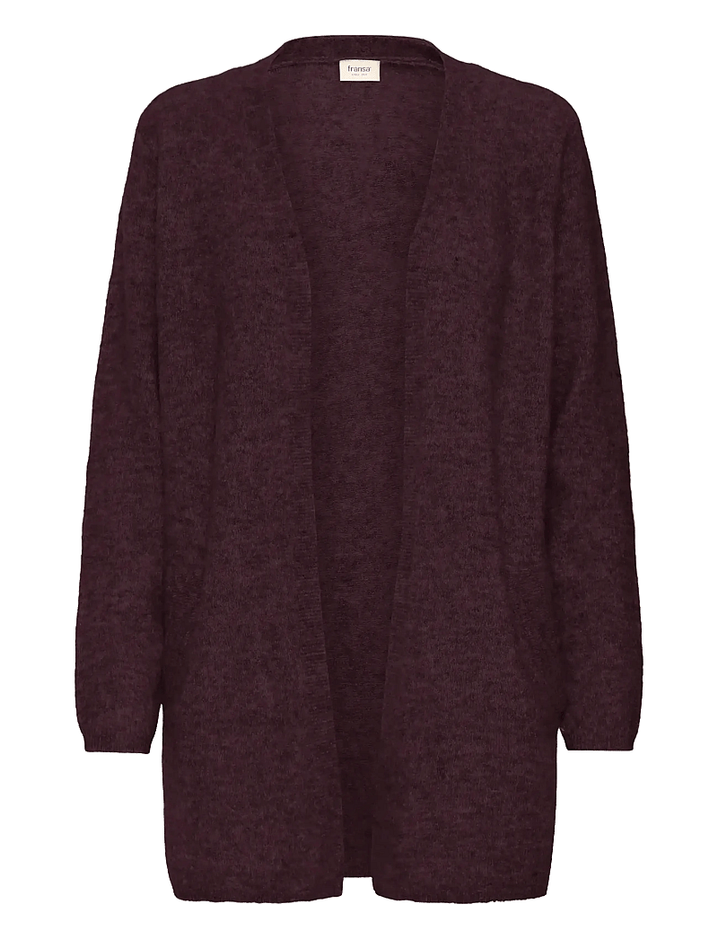 Fransa - FRSANNY CAR 7 - koftor - fudge melange - 1