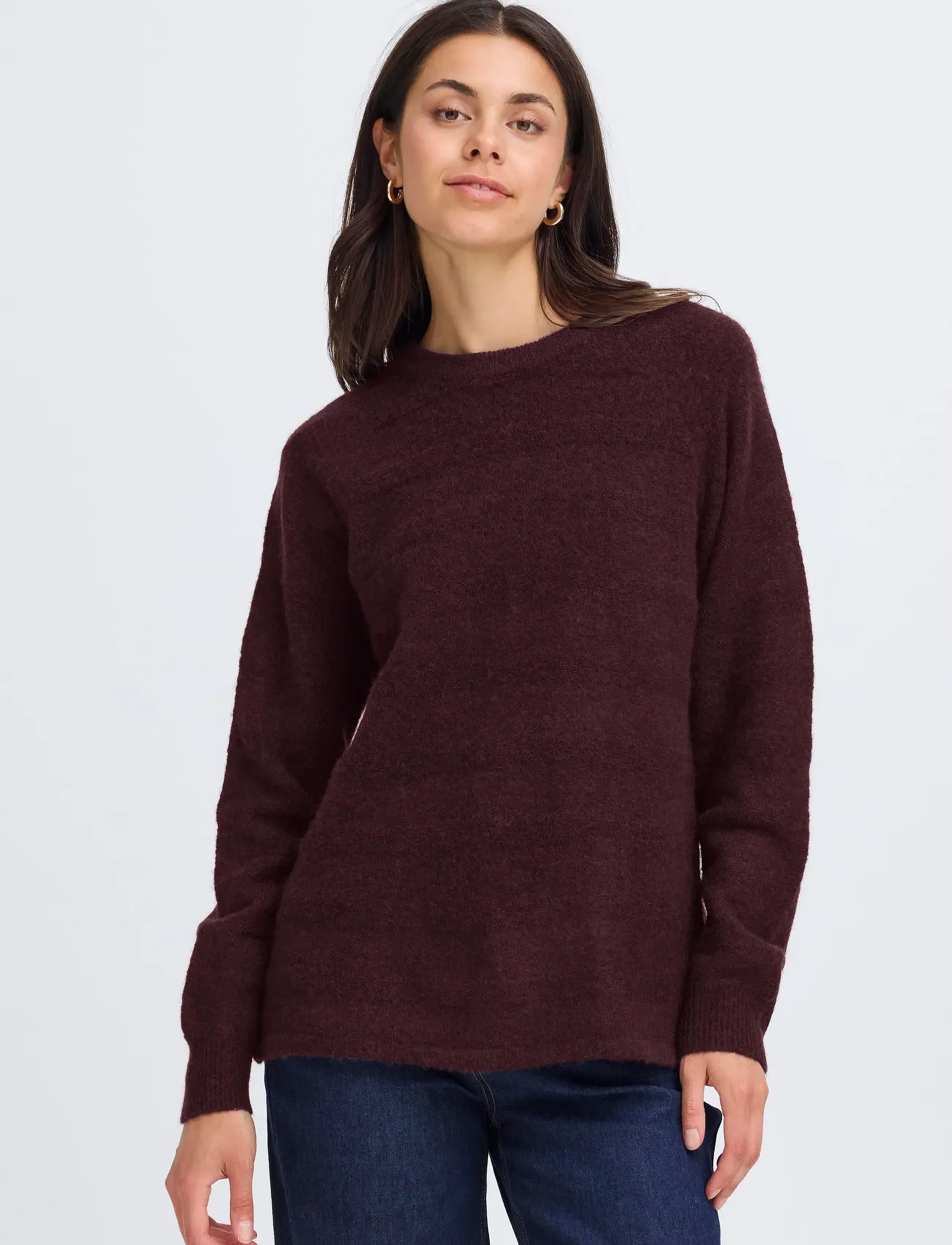 Fransa - FRSANNY PU 7 - pullover - fudge melange - 3