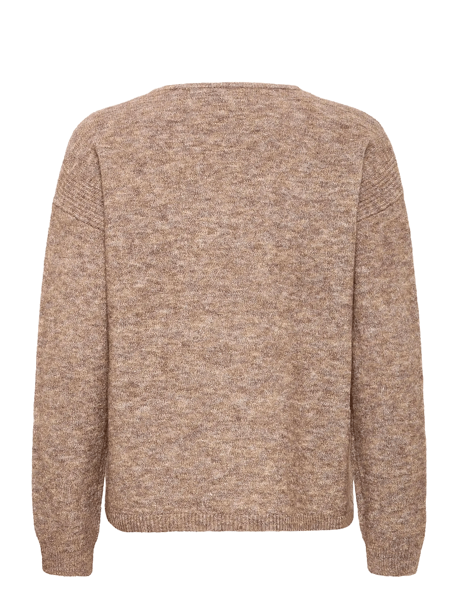 Fransa - FRSANNY PU 8 - pullover - cocoa melange - 2