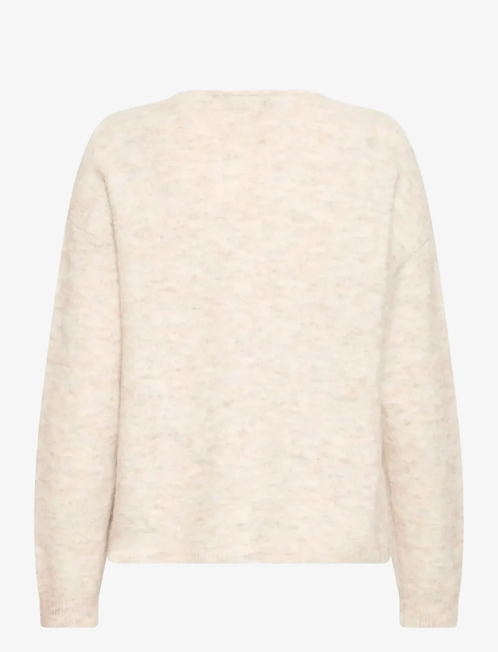 Fransa - FRSANNY PU 8 - stickade tröjor - oatmeal melange - 2