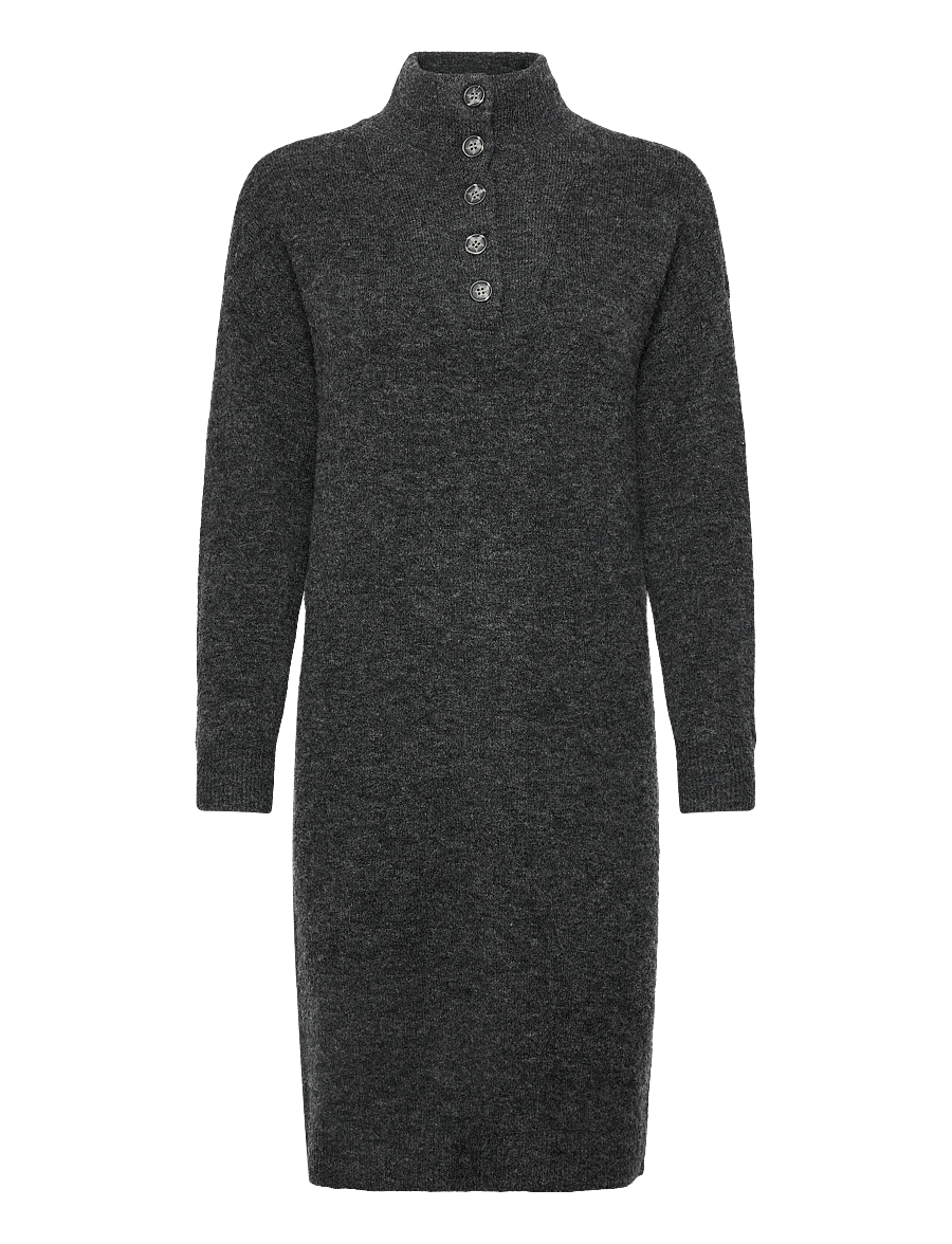 Fransa - FRSANNY DR 6 - strickkleider - charcoal gray melange - 0