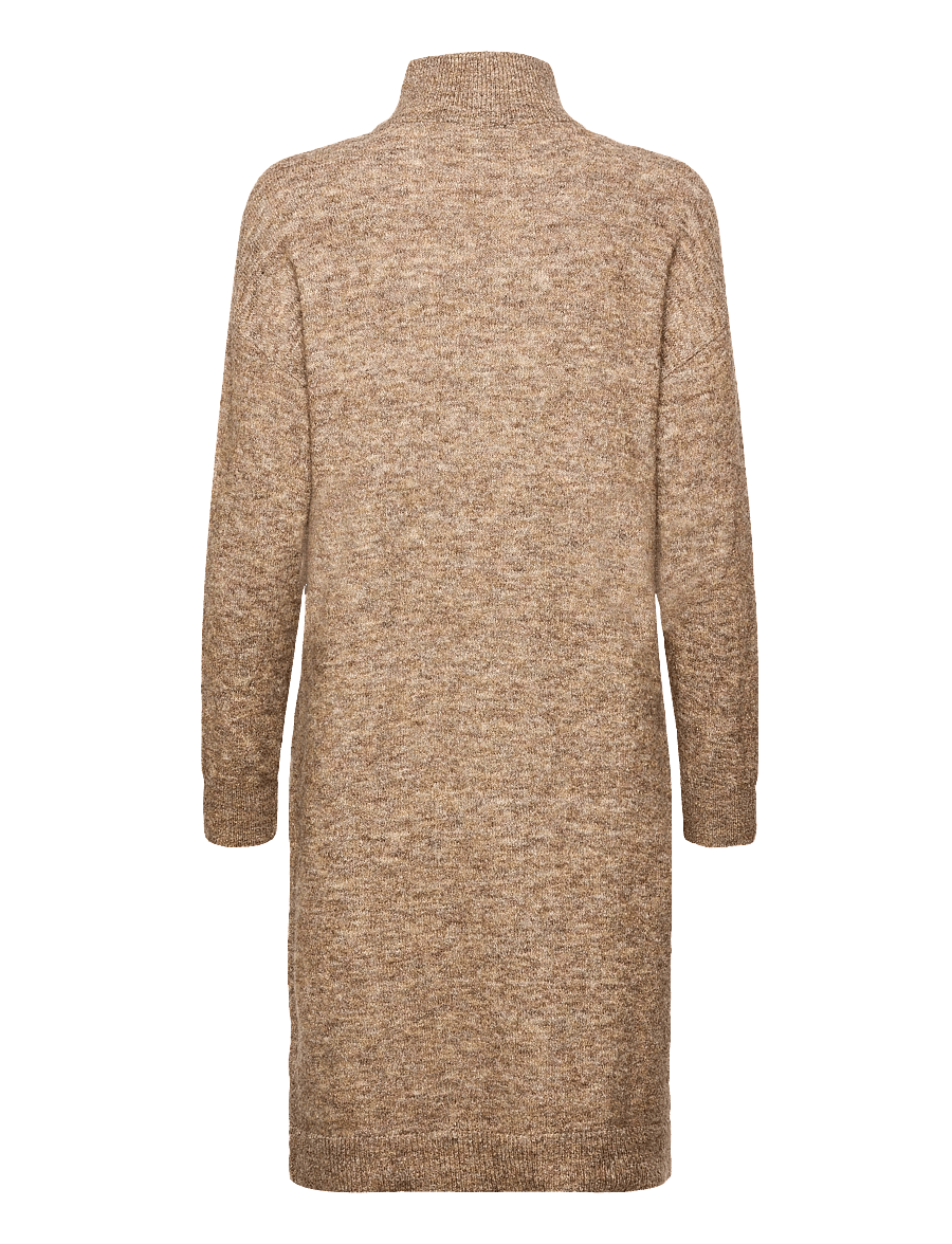 Fransa - FRSANNY DR 6 - stickade klänningar - cocoa melange - 1