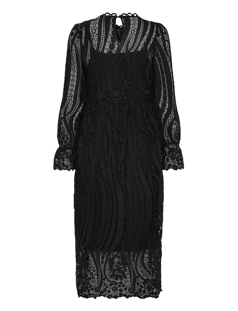 Fransa - FRBELLE DR 1 - lace dresses - meteorite - 1