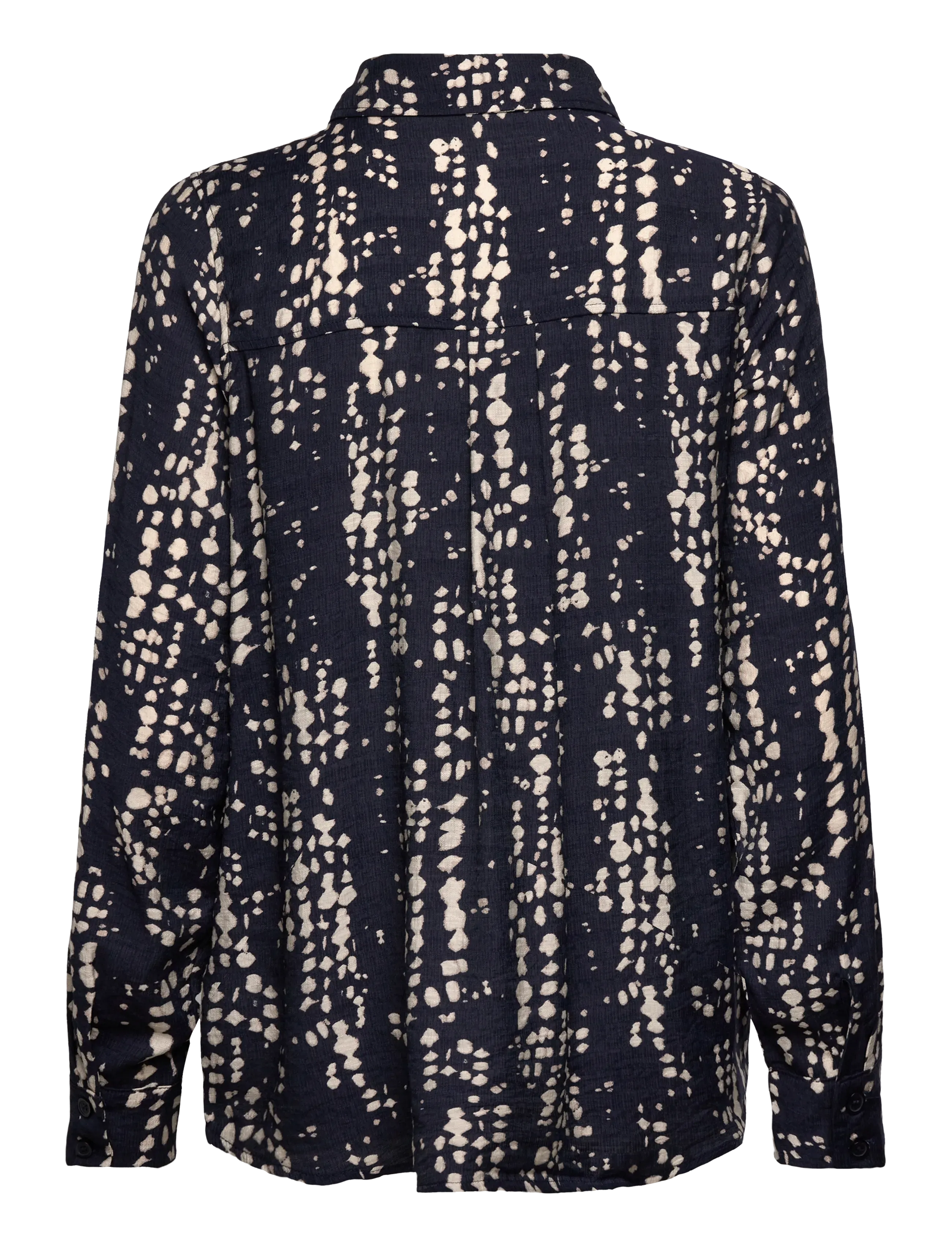 Fransa - FRARIANA SH 7 - long-sleeved shirts - nightsky driz drop - 1