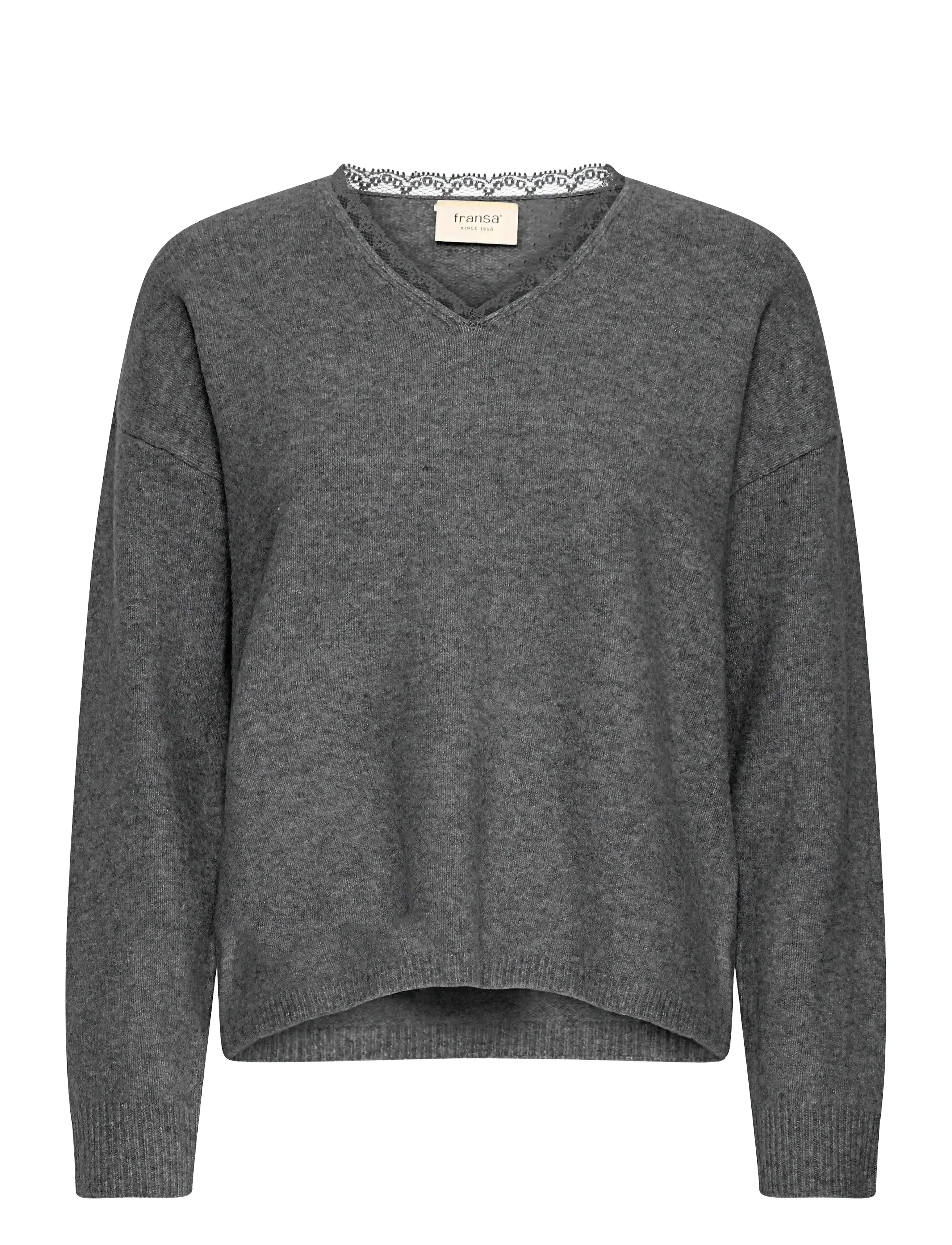 GRAY PINSTRIPE MELANGE