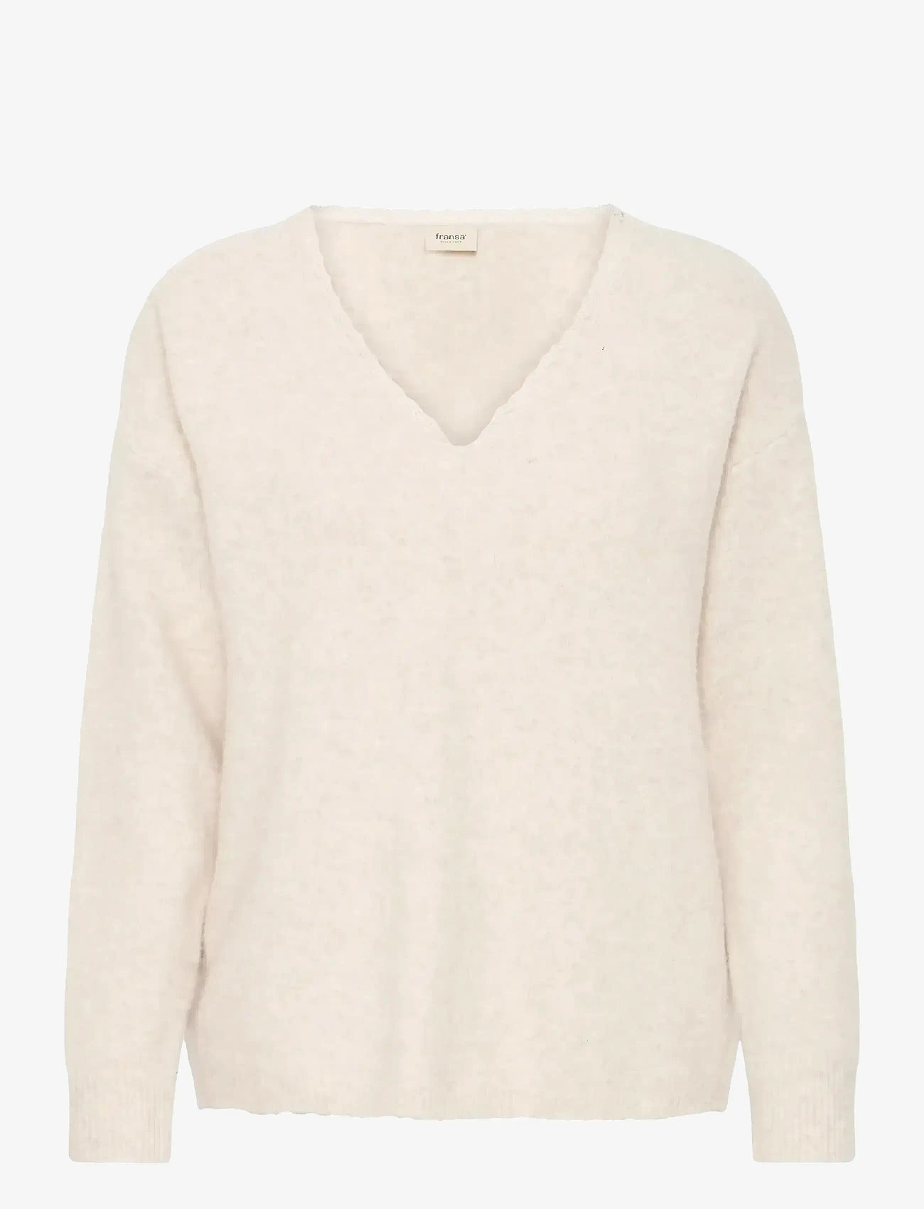 Fransa - FRELLEN PU 1 - herbstliche kleidung - oatmeal melange - 0