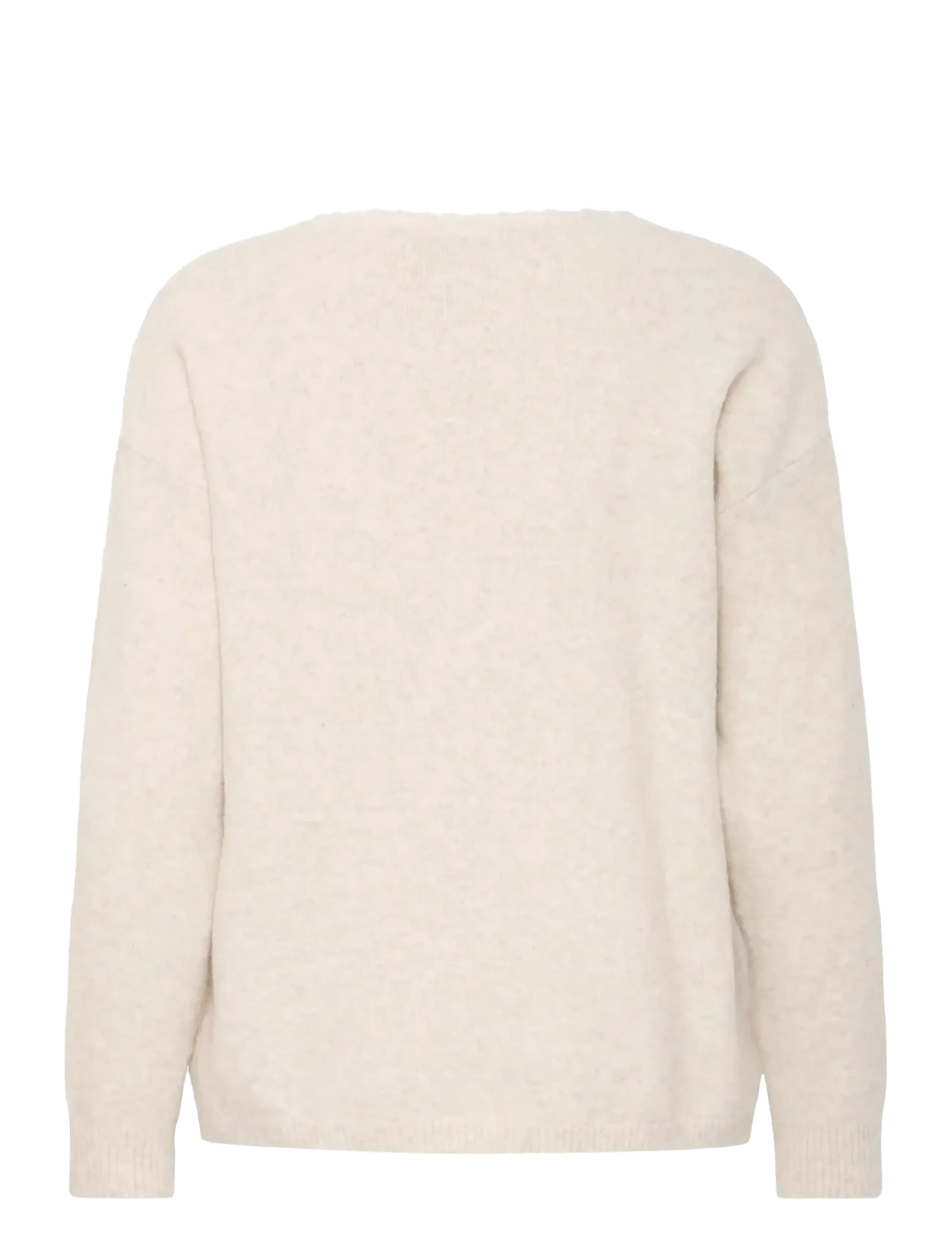 Fransa - FRELLEN PU 1 - strikkegensere - oatmeal melange - 2