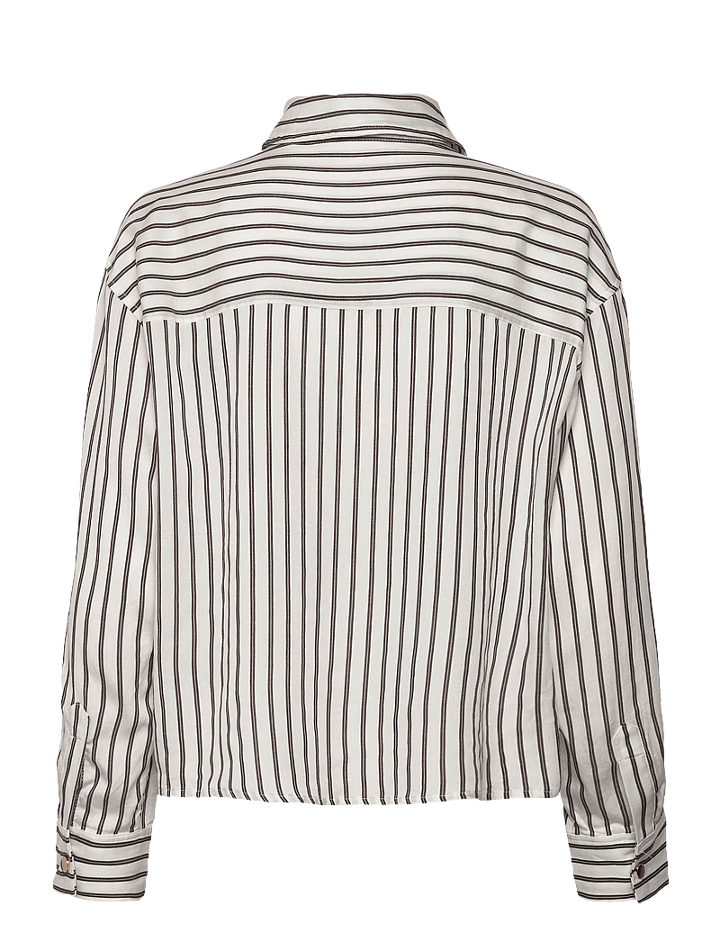 Fransa - FRVIOLET SH 1 - långärmade skjortor - fudge stripe - 2