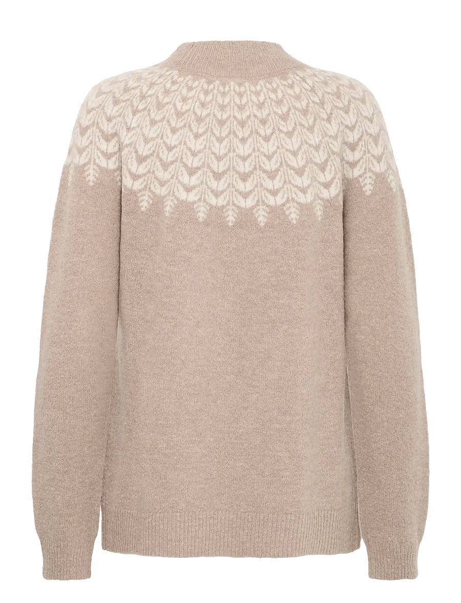 Fransa - FRISABELLA PU 5 - jumpers - moon rock mel. multi - 2