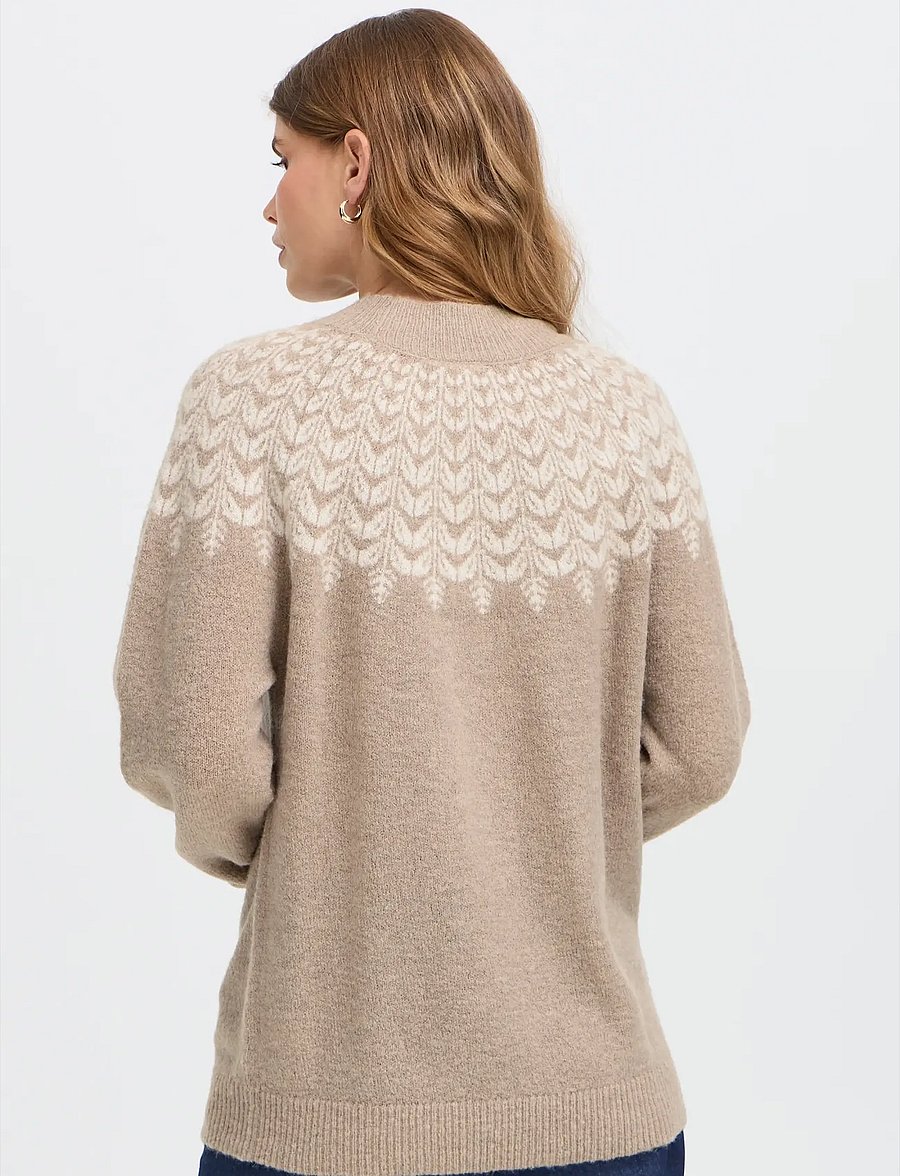 Fransa - FRISABELLA PU 5 - jumpers - moon rock mel. multi - 4