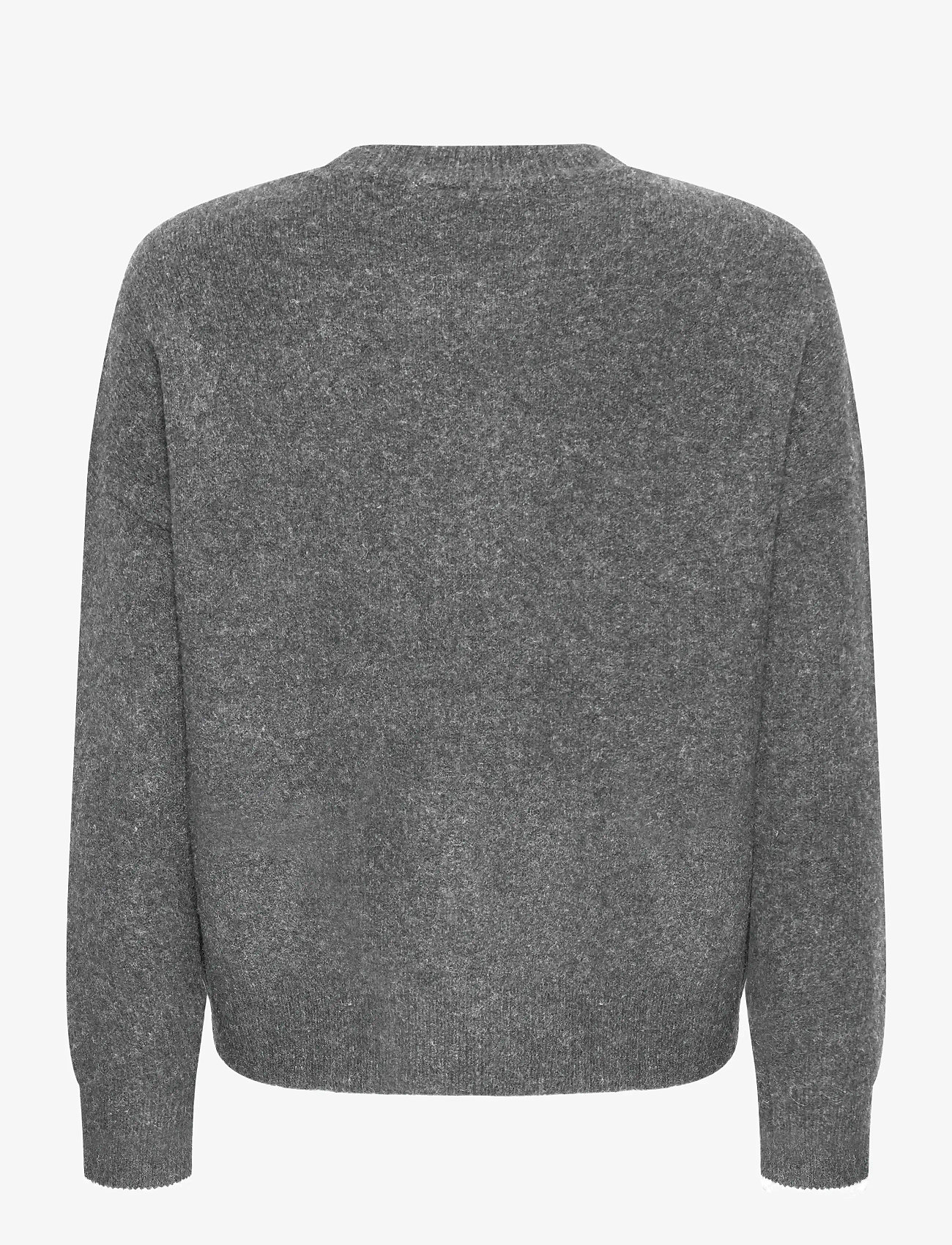 Fransa - FRFLORENCE PU 1 - autumn clothing - charcoal mel text - 1