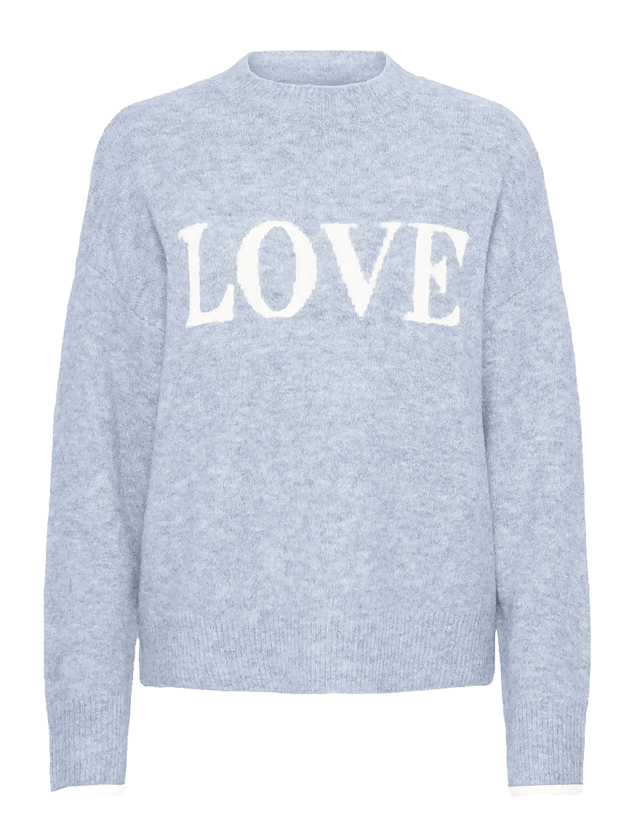 Fransa - FRFLORENCE PU 1 - jumpers - infinity mel. text - 1