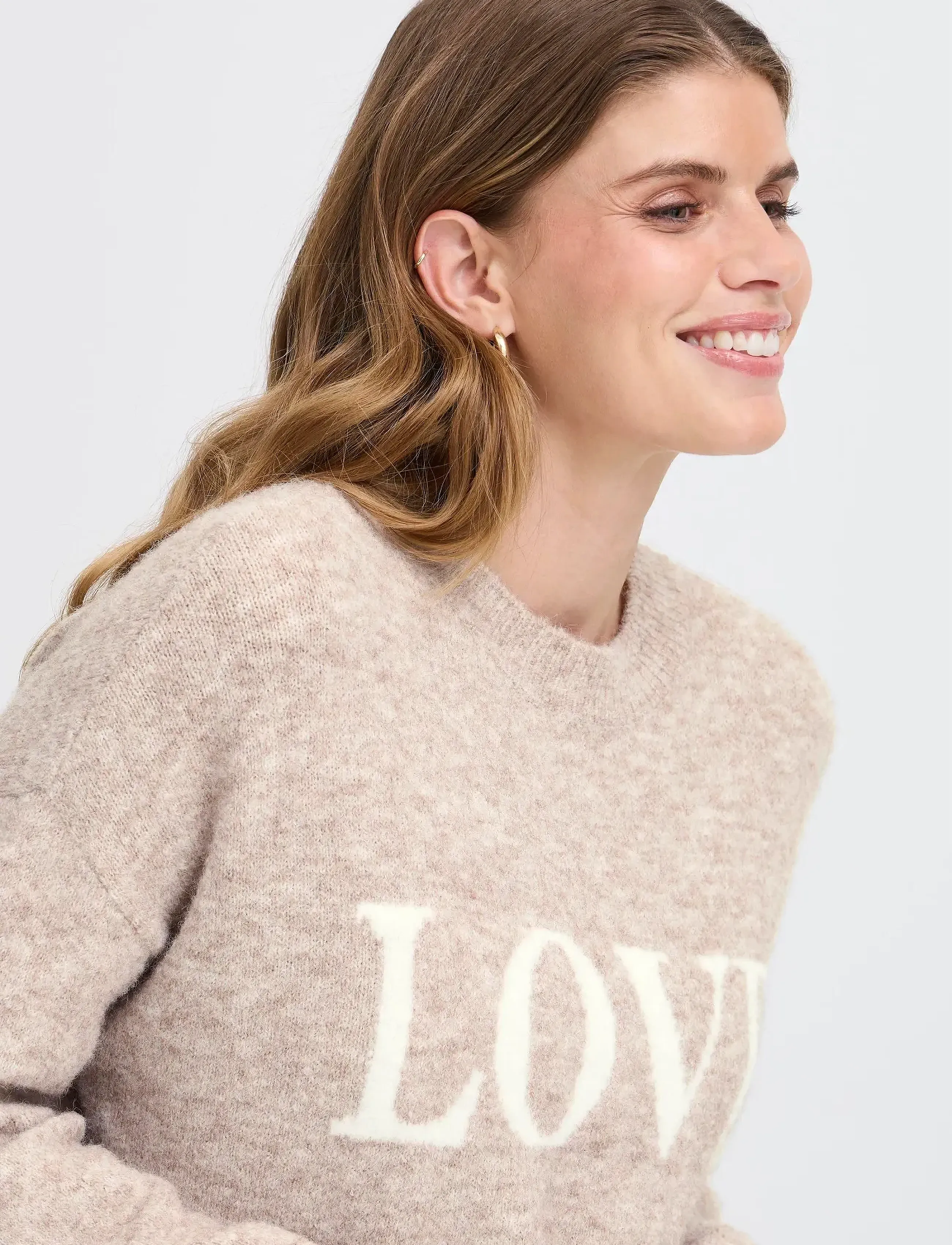 Fransa - FRFLORENCE PU 1 - trøjer - moon rock mel. text - 5