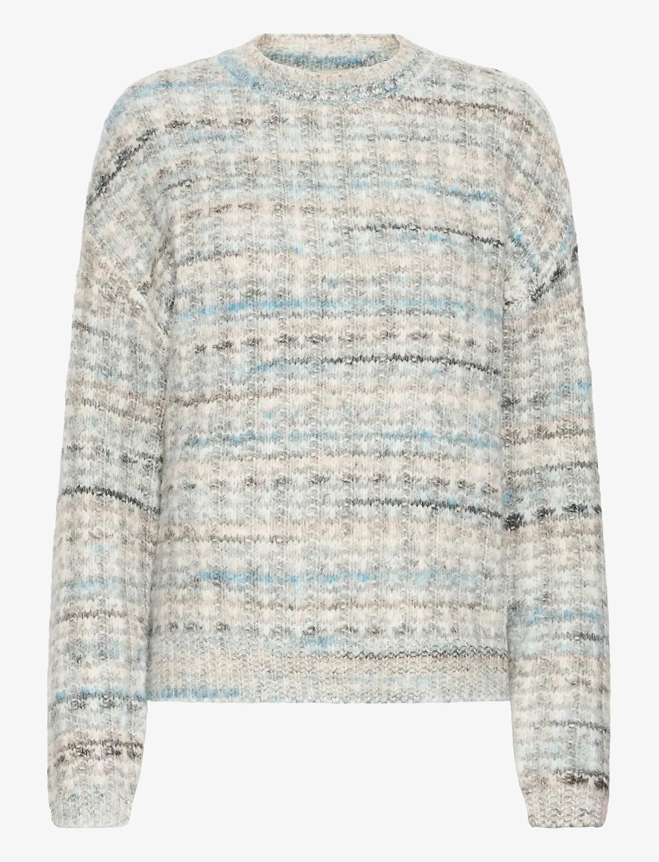 Fransa - FRDORA PU 1 - efterårstøj - light gray mel. multi - 0